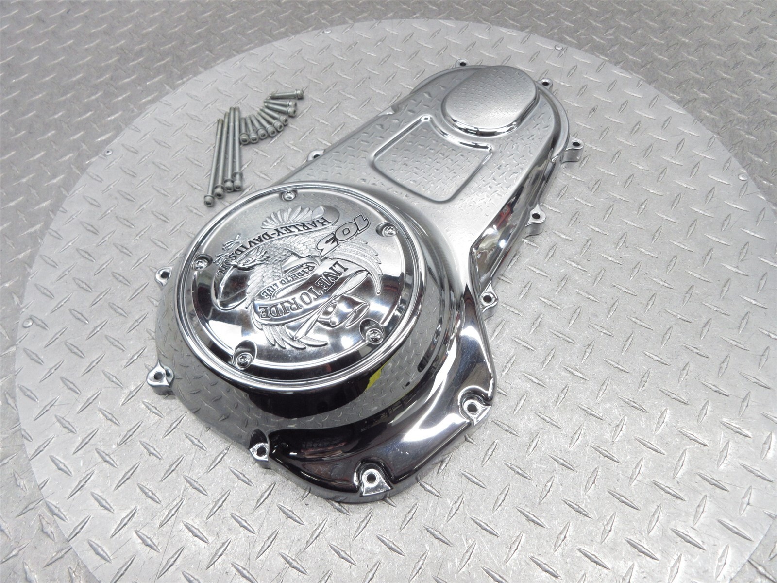 2012 Harley Tri Glide Classic FLHTCUTG Clutch Outer Primary Engine Side Cover
