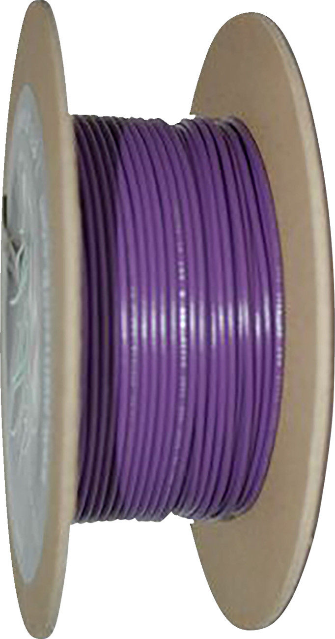 NAMZ NWR-7-100-20 20 Gauge Violet Hook-Up Wire Spool 100 Ft Universal