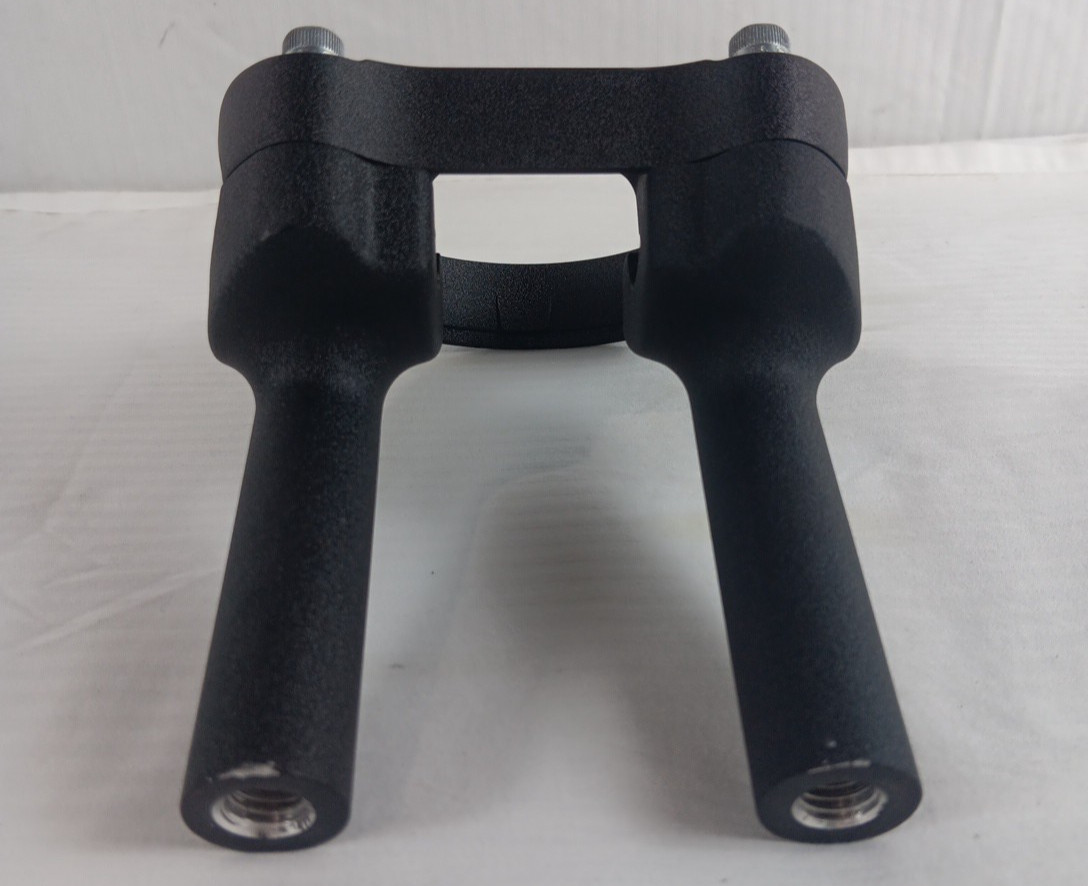 HARLEY 22-24 LOW RIDER S-ST 5 IN WRINKLE BLACK RISERS W/ SPEEDO GAUGE HOUSING