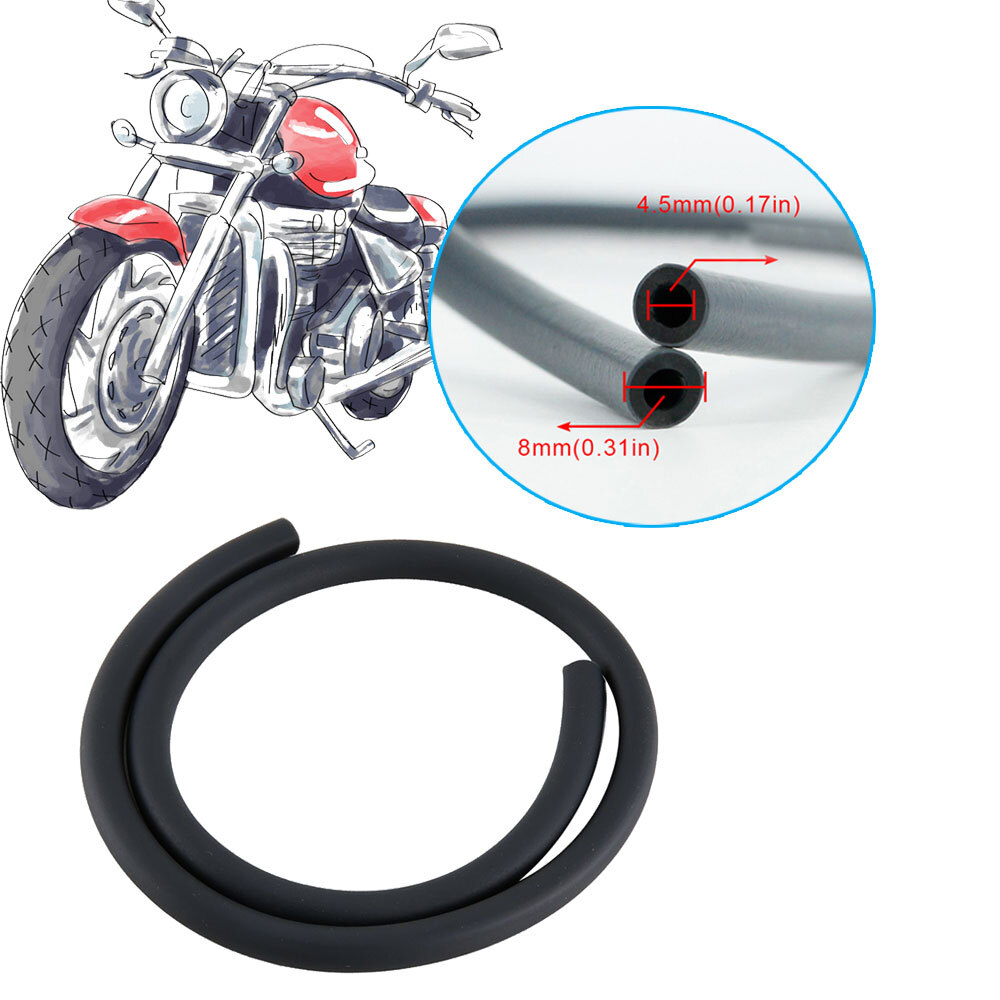 4.5mm*8mm Motorcycle Fuel Pipe Hose Line Set Gasoline Pipe ATV Accessories-50cm,