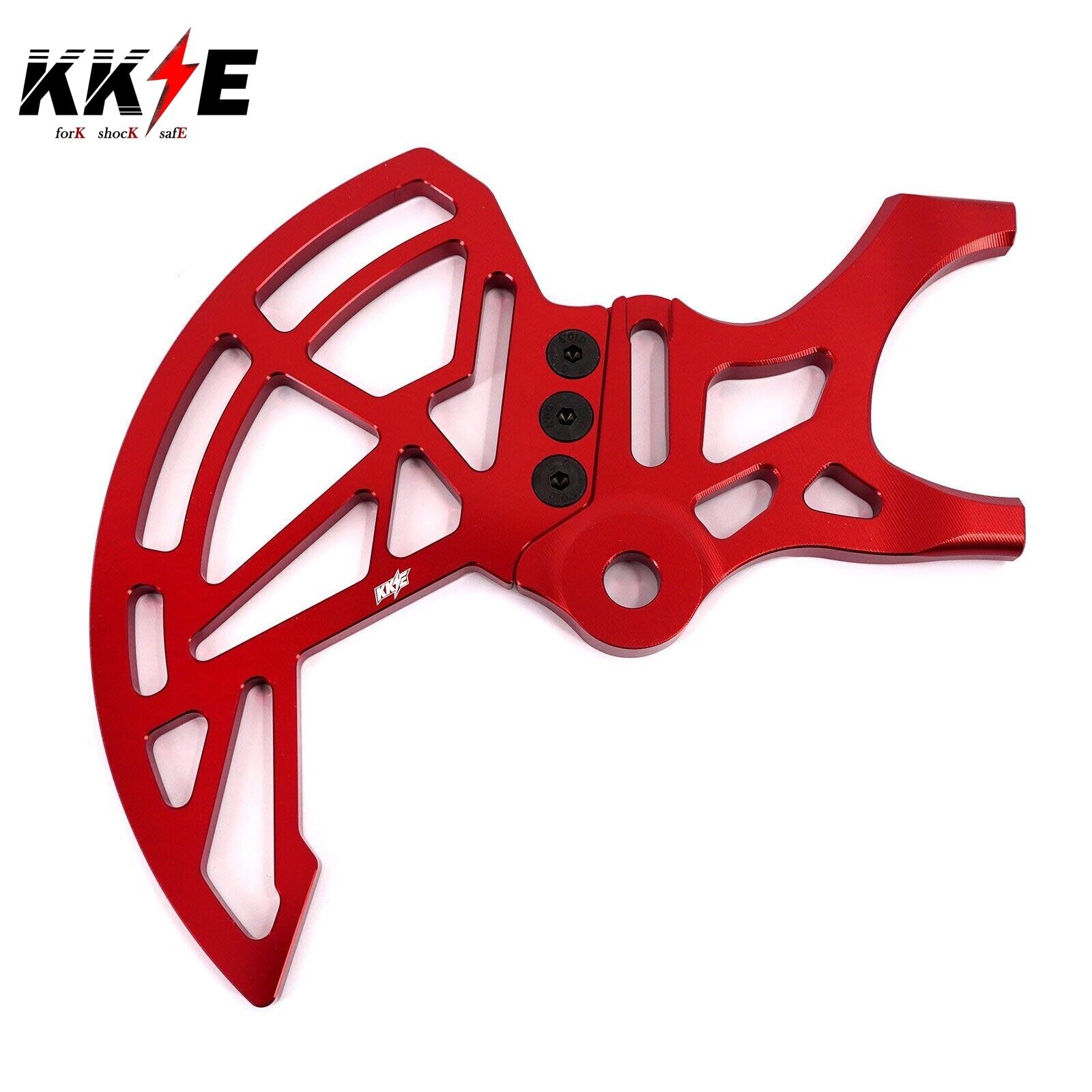 KKE Rear Brake Disk Rotors Cover Fit For E-Ride PRO-SS 2024 Bike Red