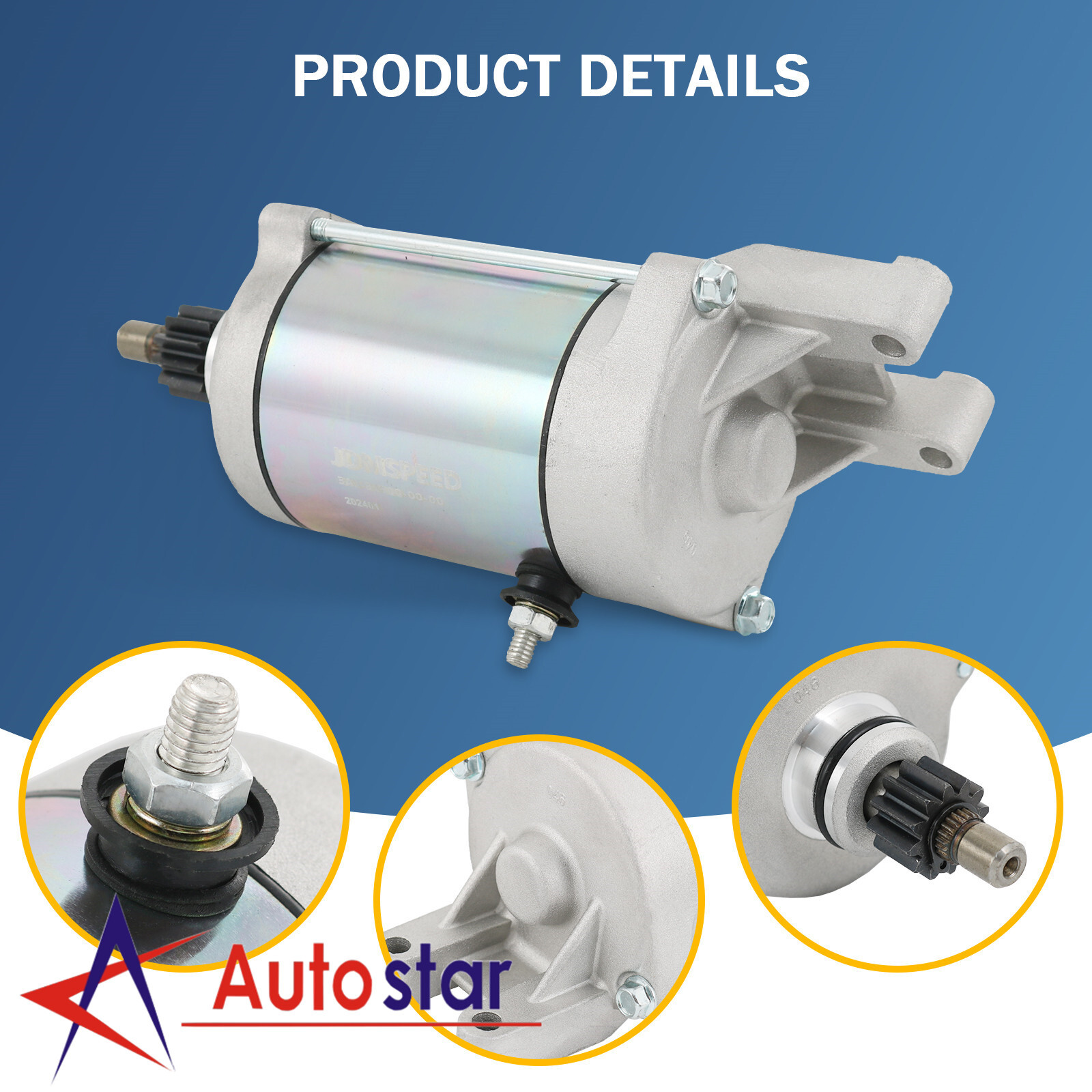 Starter For Yamaha XT600E 0.60L 90-95 AP8520003 3AJ-81800-00-00 JDMSPEED