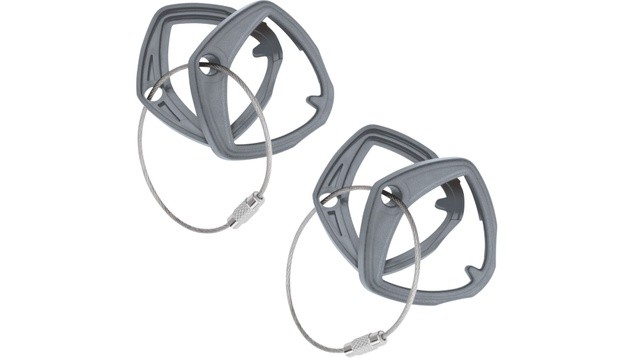 Show Chrome Snap-On Key Covers Gray #41-182E Can-Am Spyder F3/Spyder RT