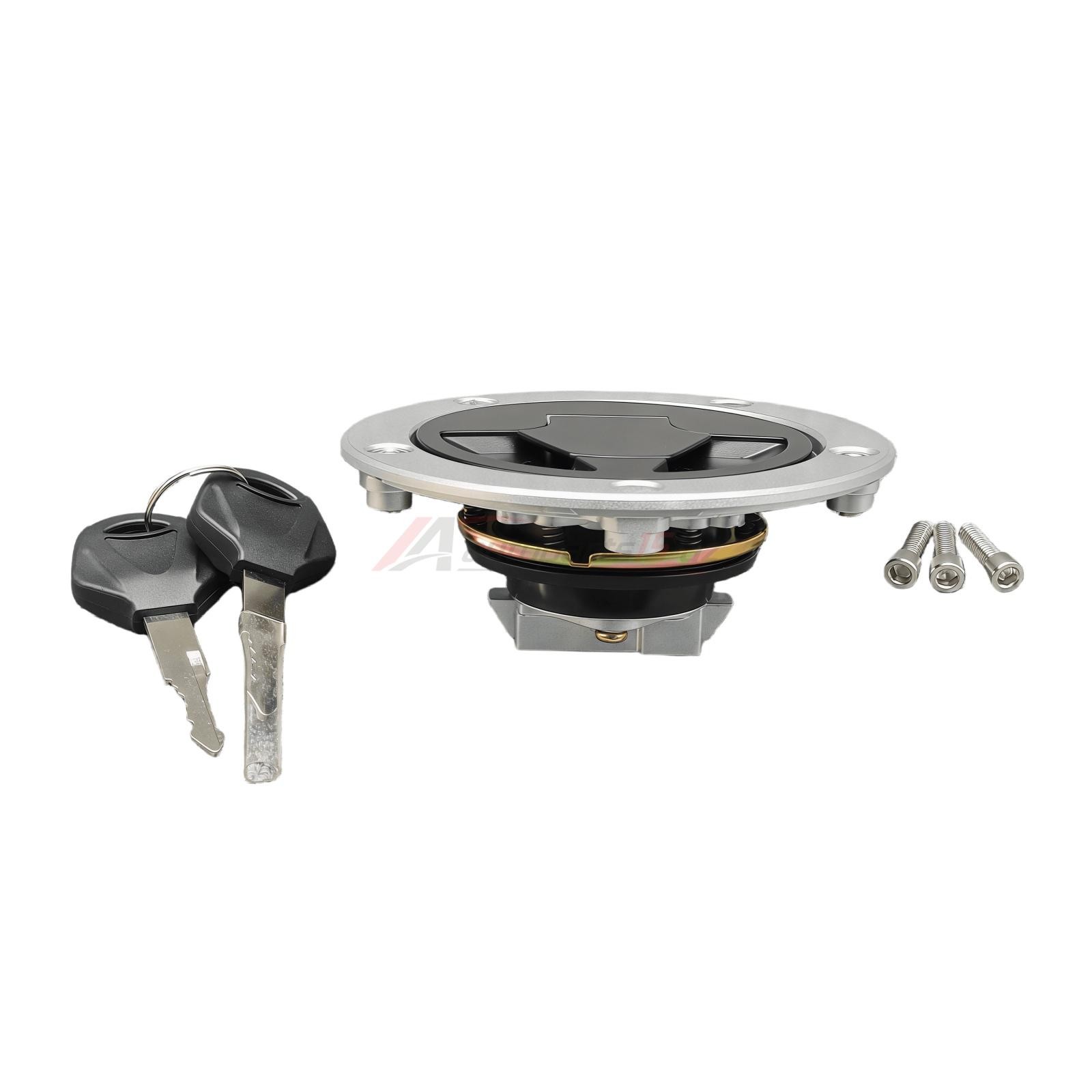 New! Gas Tank Cap Cover Lock For Kawasaki Ninja 650 650R ER-6F EX650 2006-2015