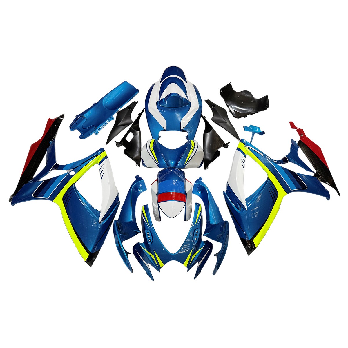 US Full Bodywork Fairings for Suzuki GSXR600 GSXR750 K6 2006 2007 Fairing Kit