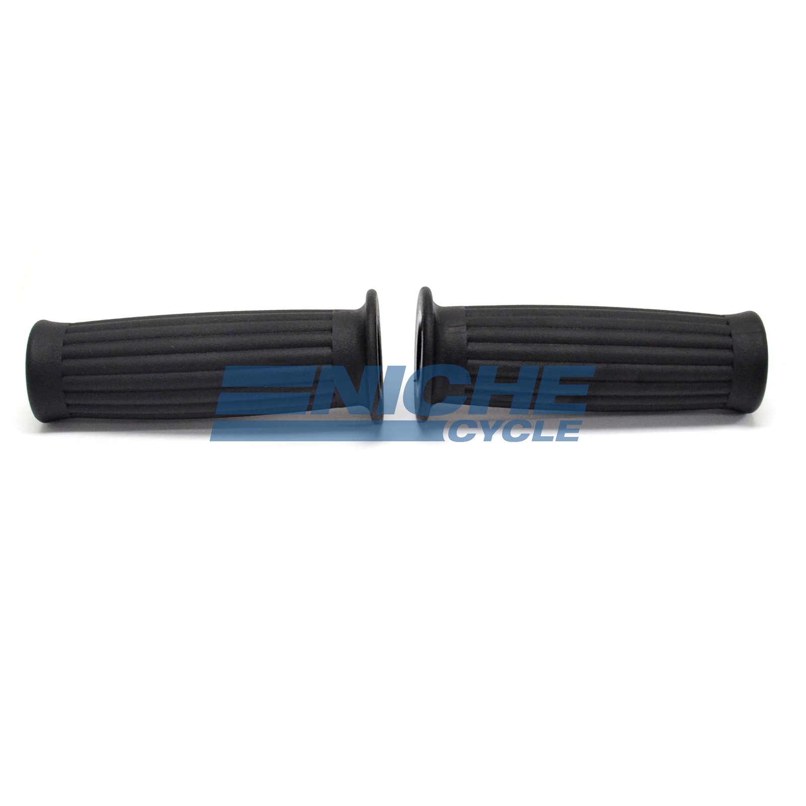 Black 115mm TRP Soft Grip Set Motorcycle Custom Cafe Racer 7/8″