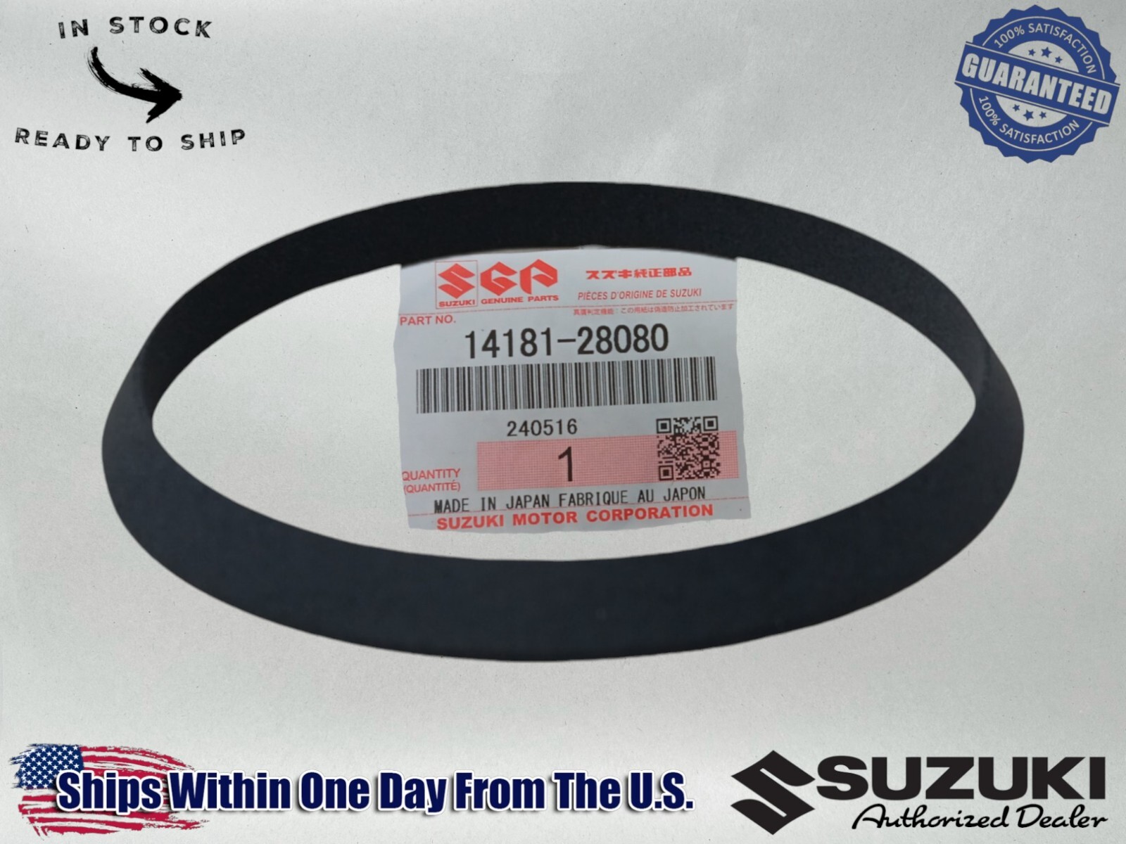 Suzuki OEM Authentic Exhuast Gasket – 14181-28080
