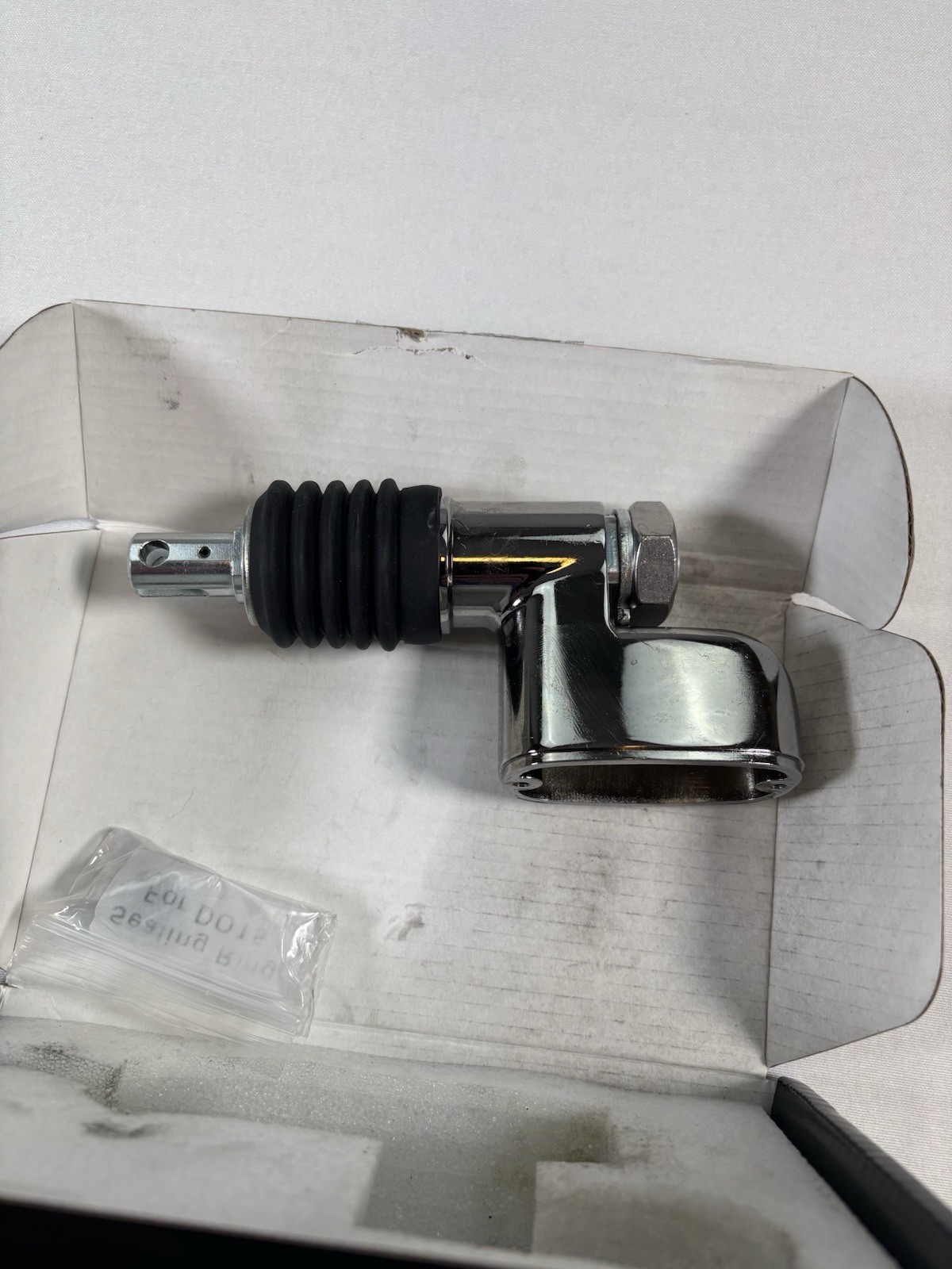 Atesilor Chrome Rear Master Cylinder Assembly Replaces 41767-05 Harley Softail