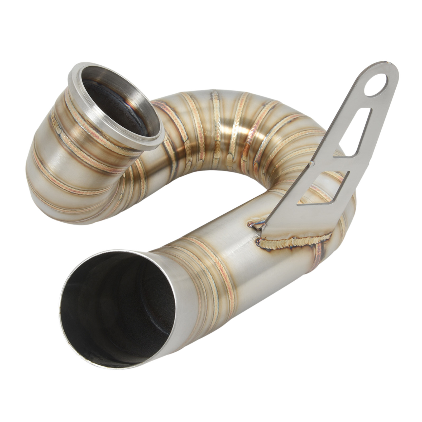 For Ducati 959 Panigale 2016-2019 Slip On Exhaust Mid Link Pipe Stainless Steel