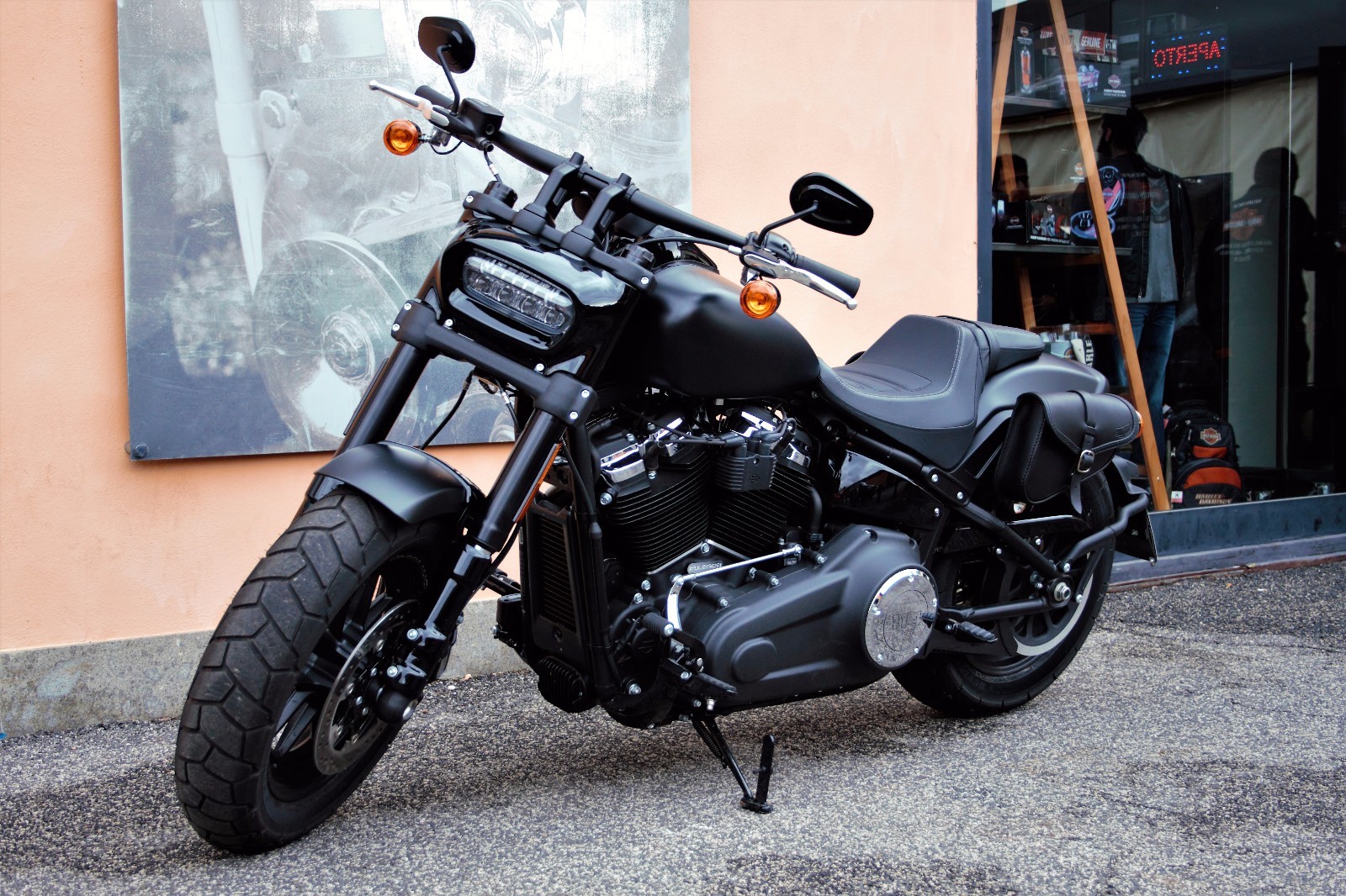SADDLE BAG FOR HD SOFTAIL FAT BOB 2018-2024, SLIM , SOFTAL STANDARD , LOW RIDER