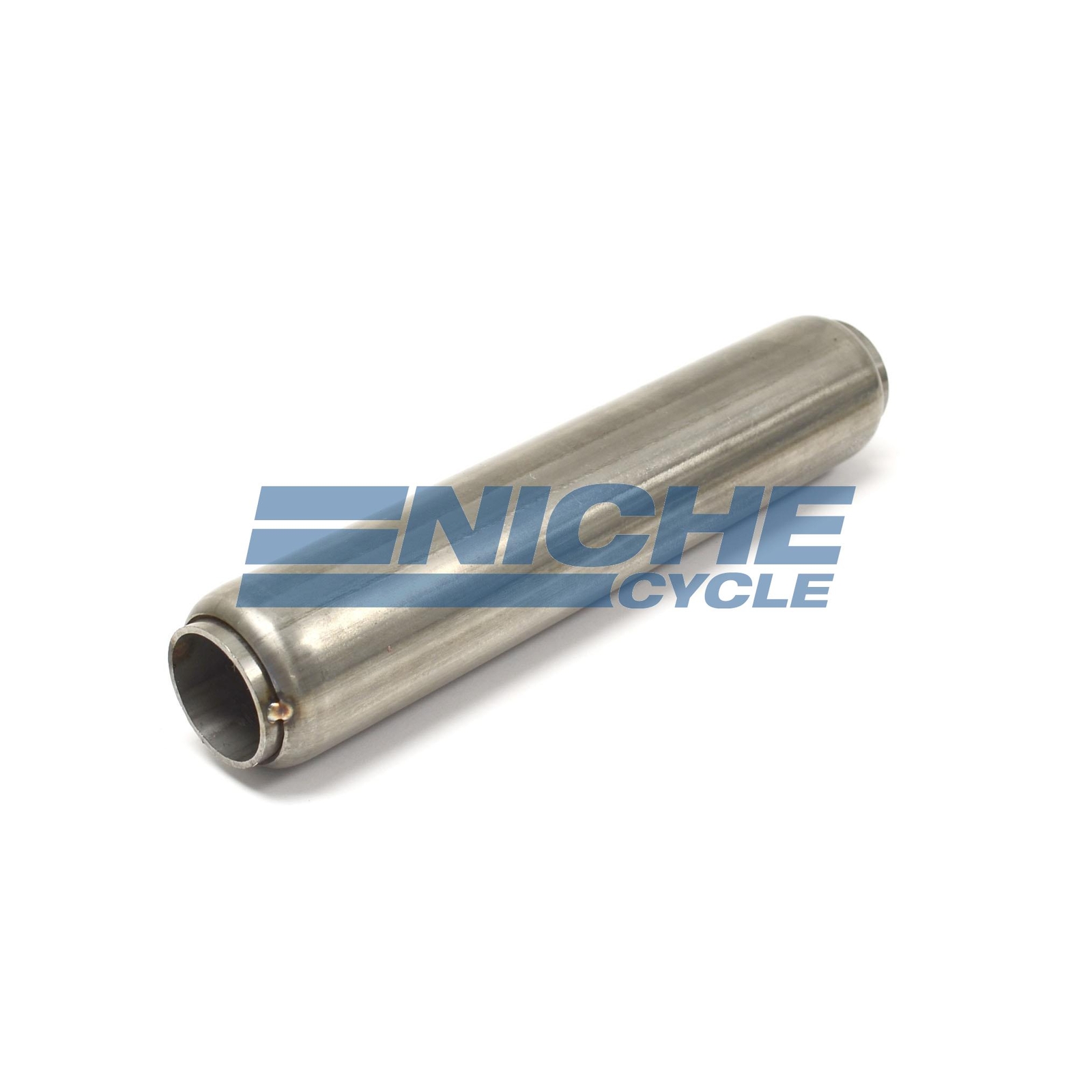 Stainless Steel Glass Pack Exhaust Pipe Insert Baffle Muffler 1-1/2 1.5″