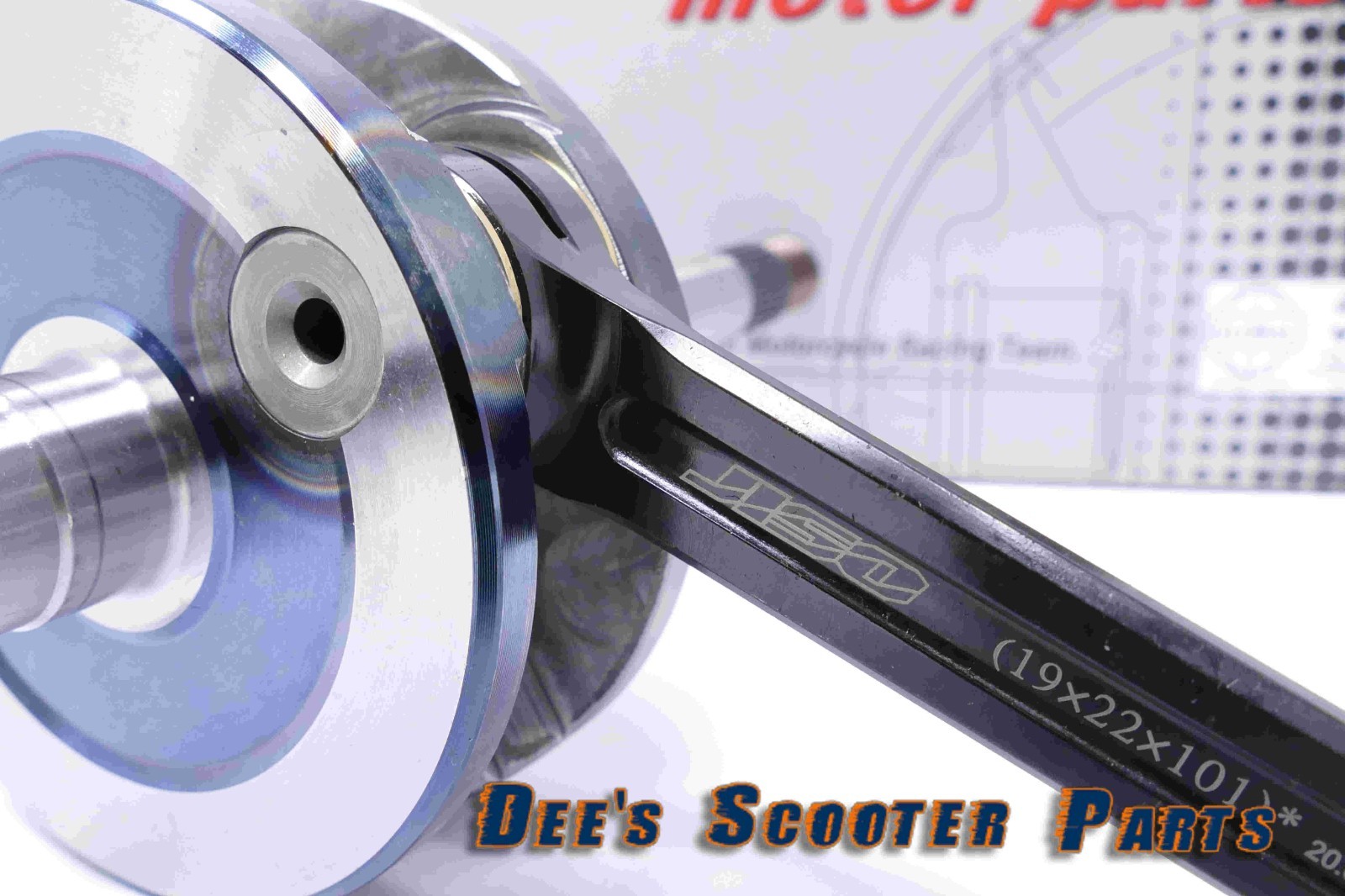 HONDA DIO AF18 56mm/ +7.00mm long stroke crankshaft RRGS /JISO