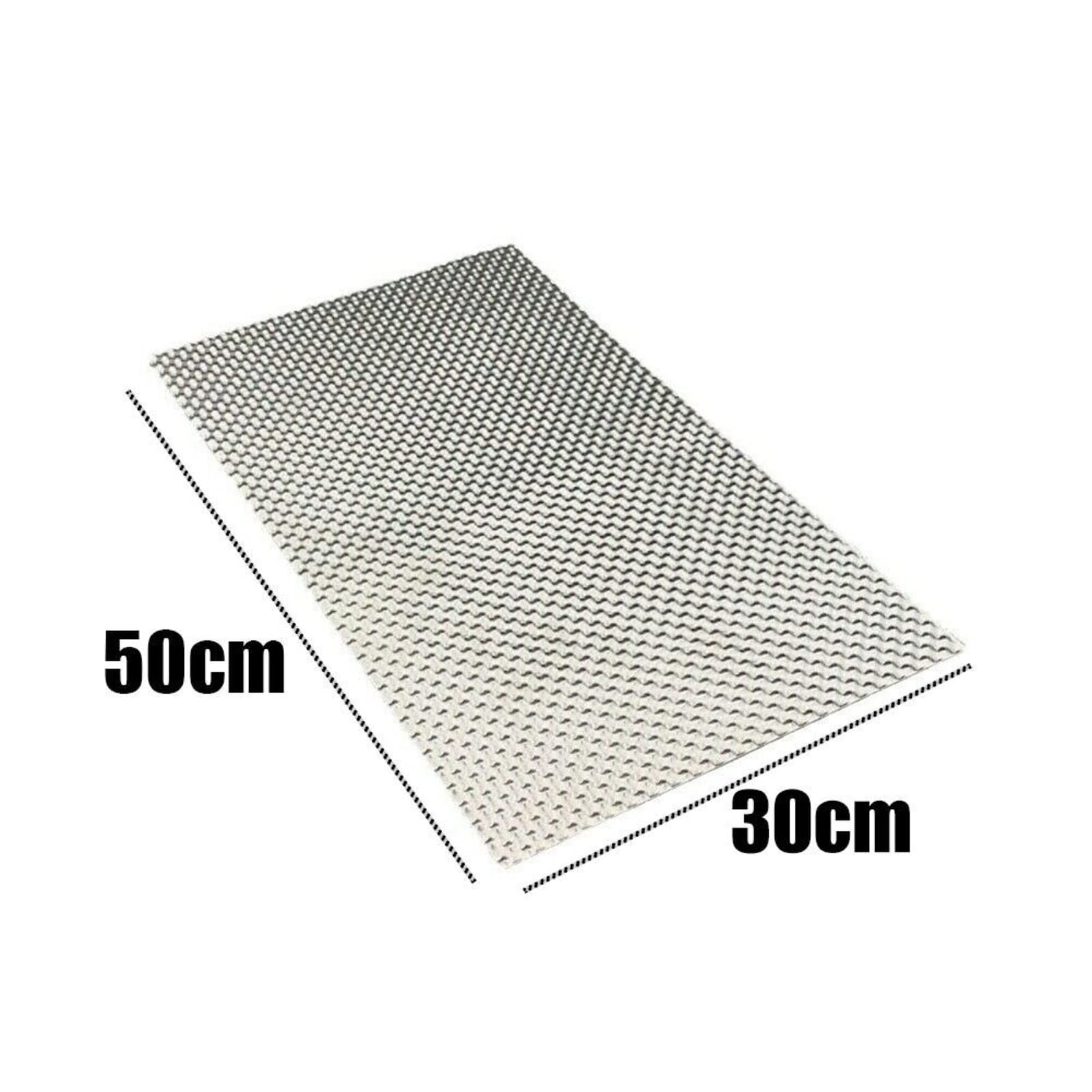 Exhaust Heat Shield Embossed 304 stainless steel Material Muffler Wrap Barrier
