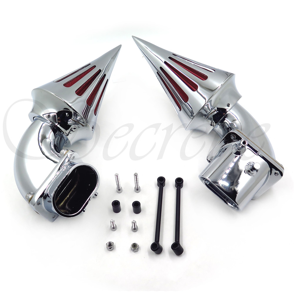 Cone Spike Air Cleaner Kit Intake Filter For Suzuki Boulevard M109 (All Year)Chr