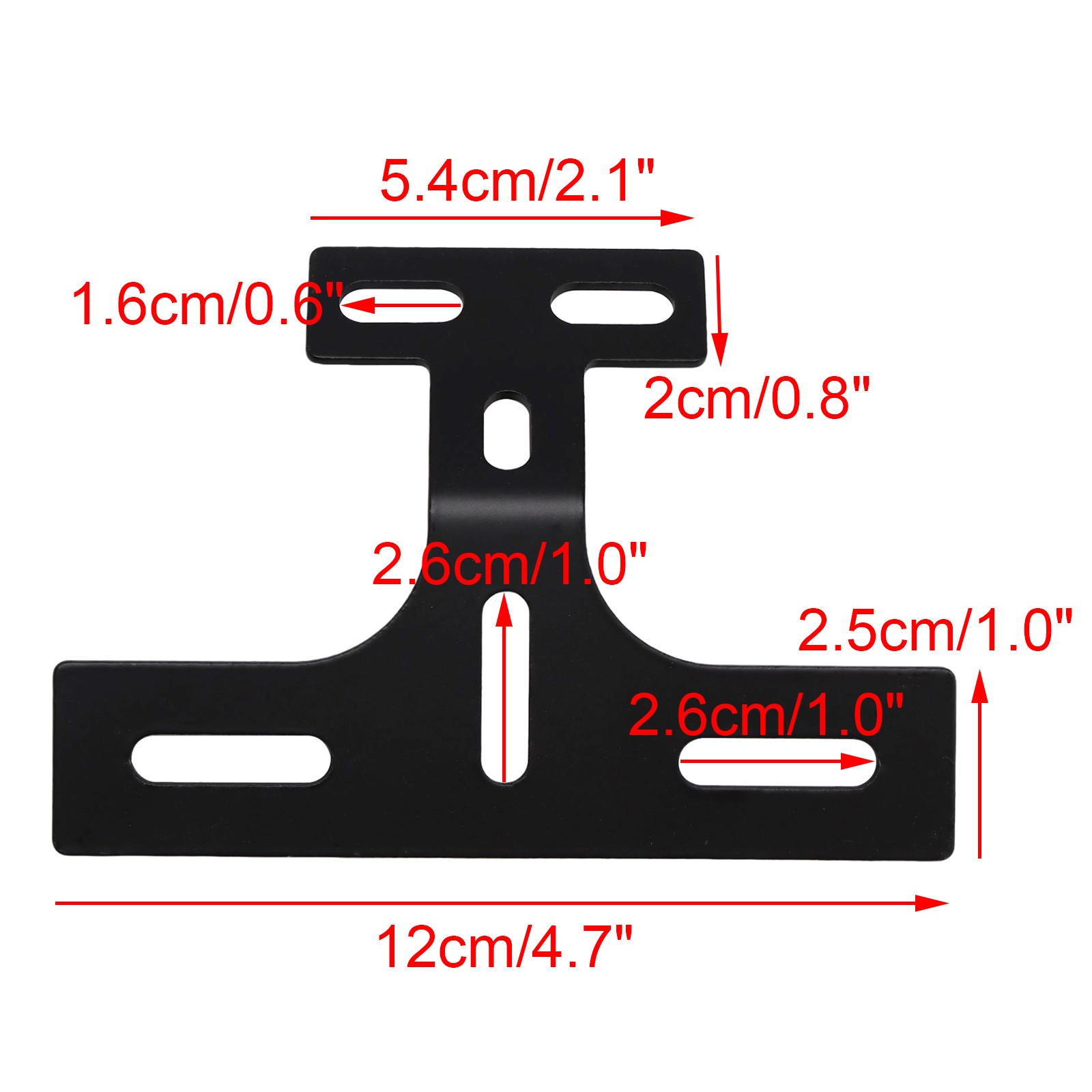 Motorcycle License Plate Holder Rear Tail Light Bracket Mount Support 🏍️