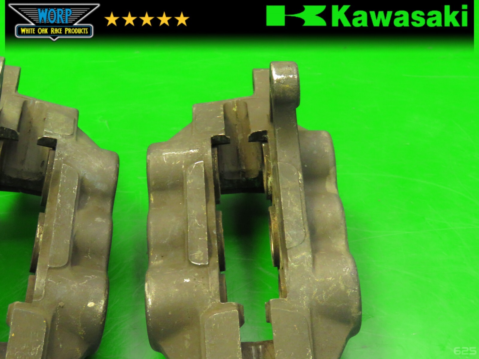 OEM NISSIN 98-99 KAWASAKI ZX6R NINJA 600 FRONT DISC BRAKE CALIPERS LEFT RIGHT ~B
