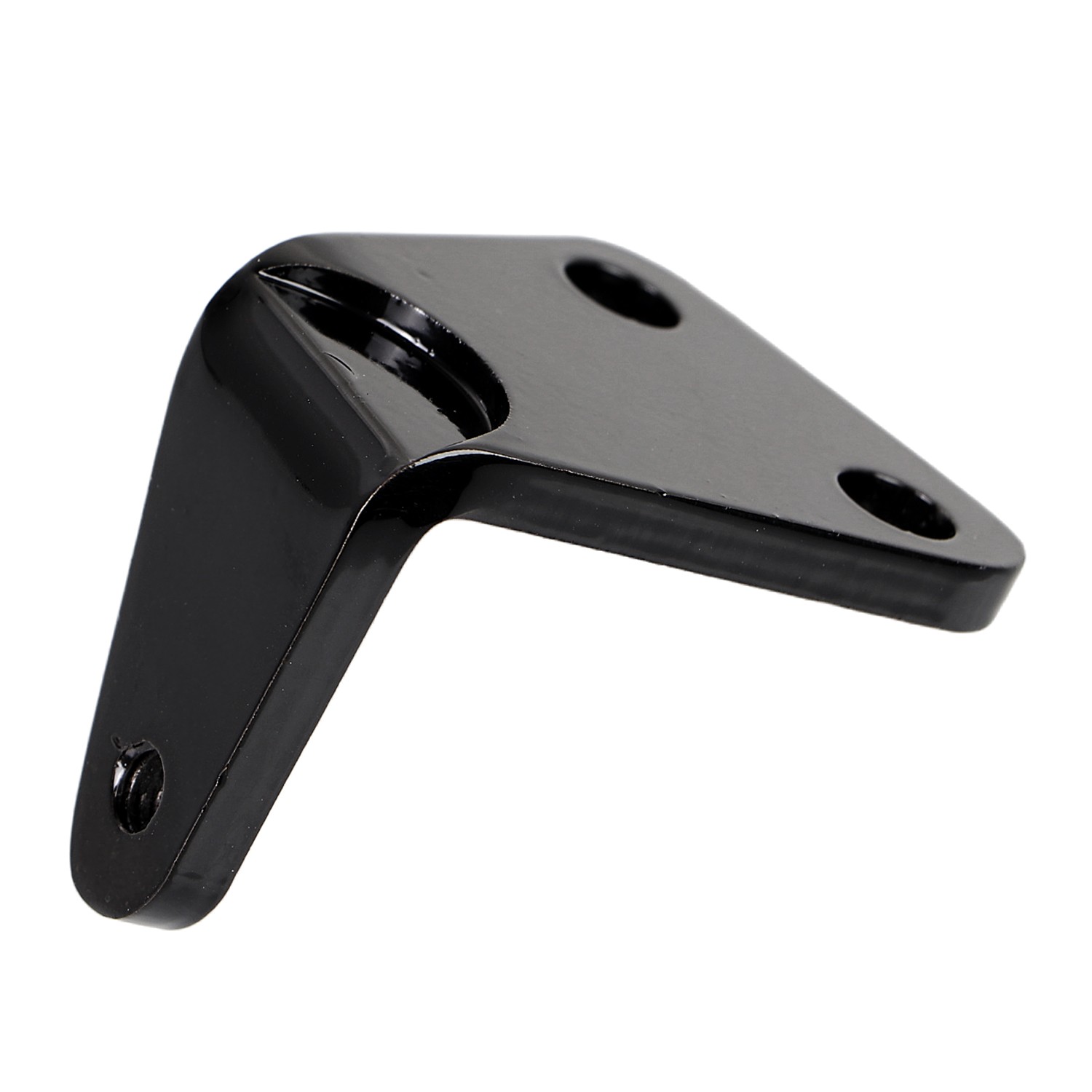 Black Metal Rear Belt Guard Bracket For Harley Dyna Super Glide Low Rider FXDL