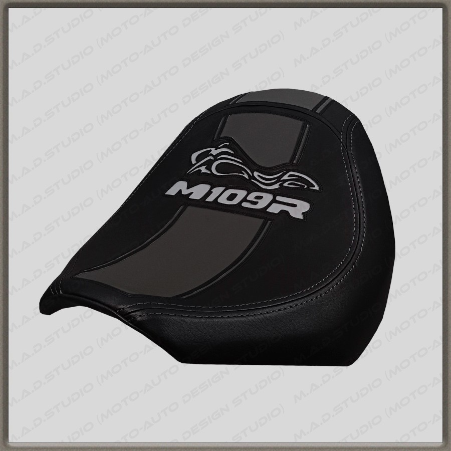 CUSTOM (Black+D.Gray+L.Gray) Front Seat Cover Suzuki BOULEVARD M109R 2006-2026