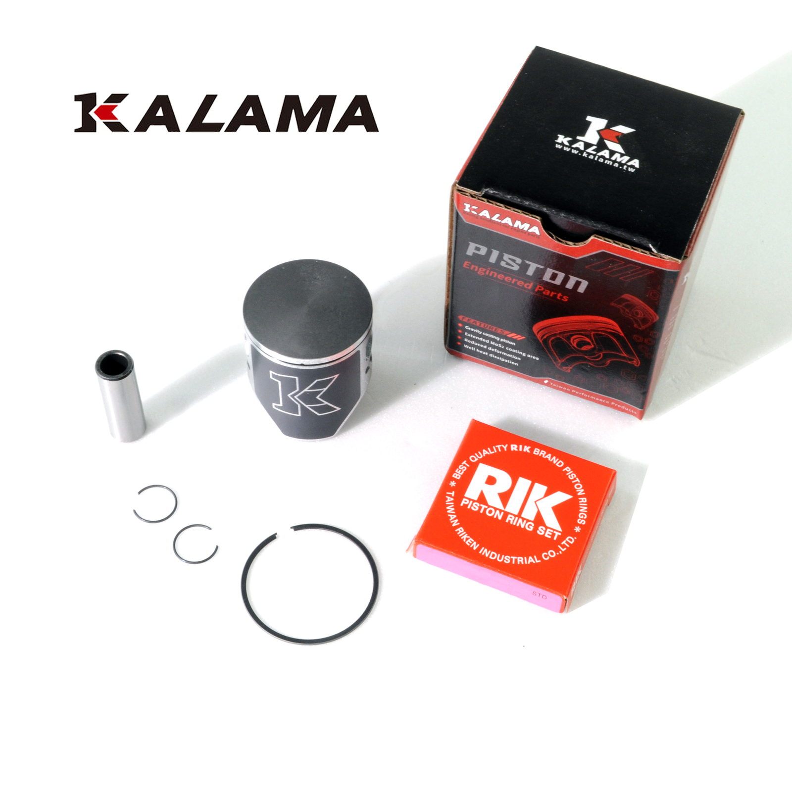 KALAMA 46.96mm Piston & Ring Kit for KTM 85SX 03~22 #47030007000 Made in Taiwan