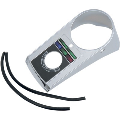 Drag Chrome Speedometer Speedo Dash Panel Cover Housing Kit 91-95 Harley Softail
