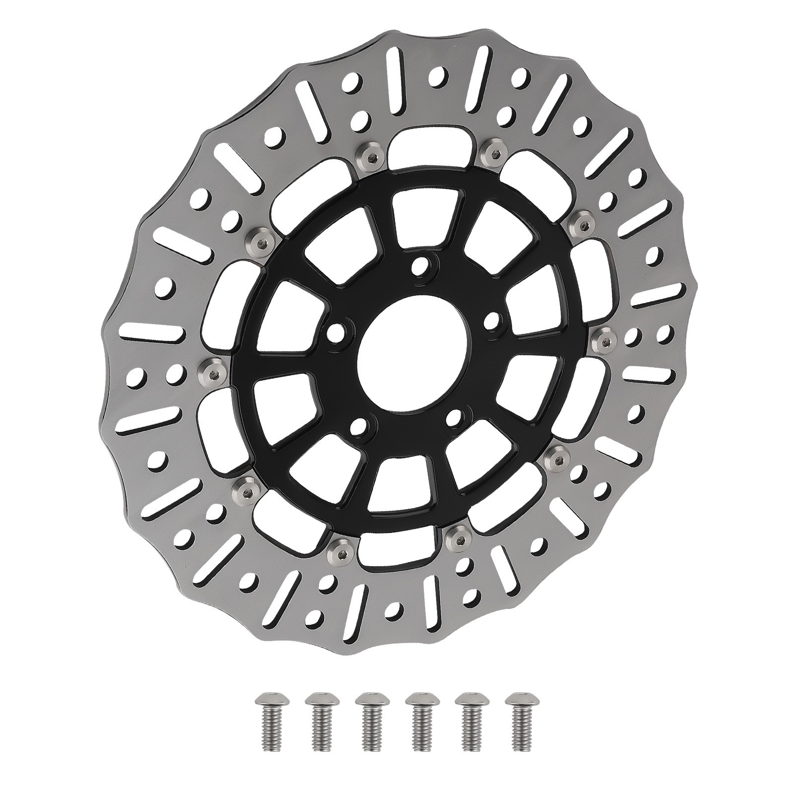 1* 11.8″ Floating Front Brake Rotor Disc for Harley-Davidson Touring 2009-2019