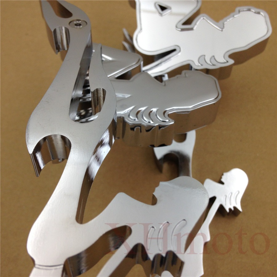 Chrome Custom Hot Momma Mirror fit for Harley Electra Heritage Sportster Glide