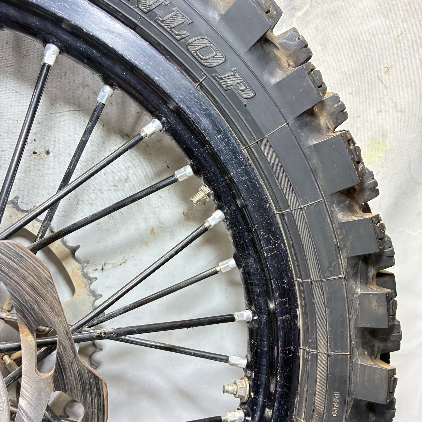 Kawasaki 2010-2020 KX250F 16 OEM Rear Wheel Complete 1.85×19 41091-0005-WC Kx450