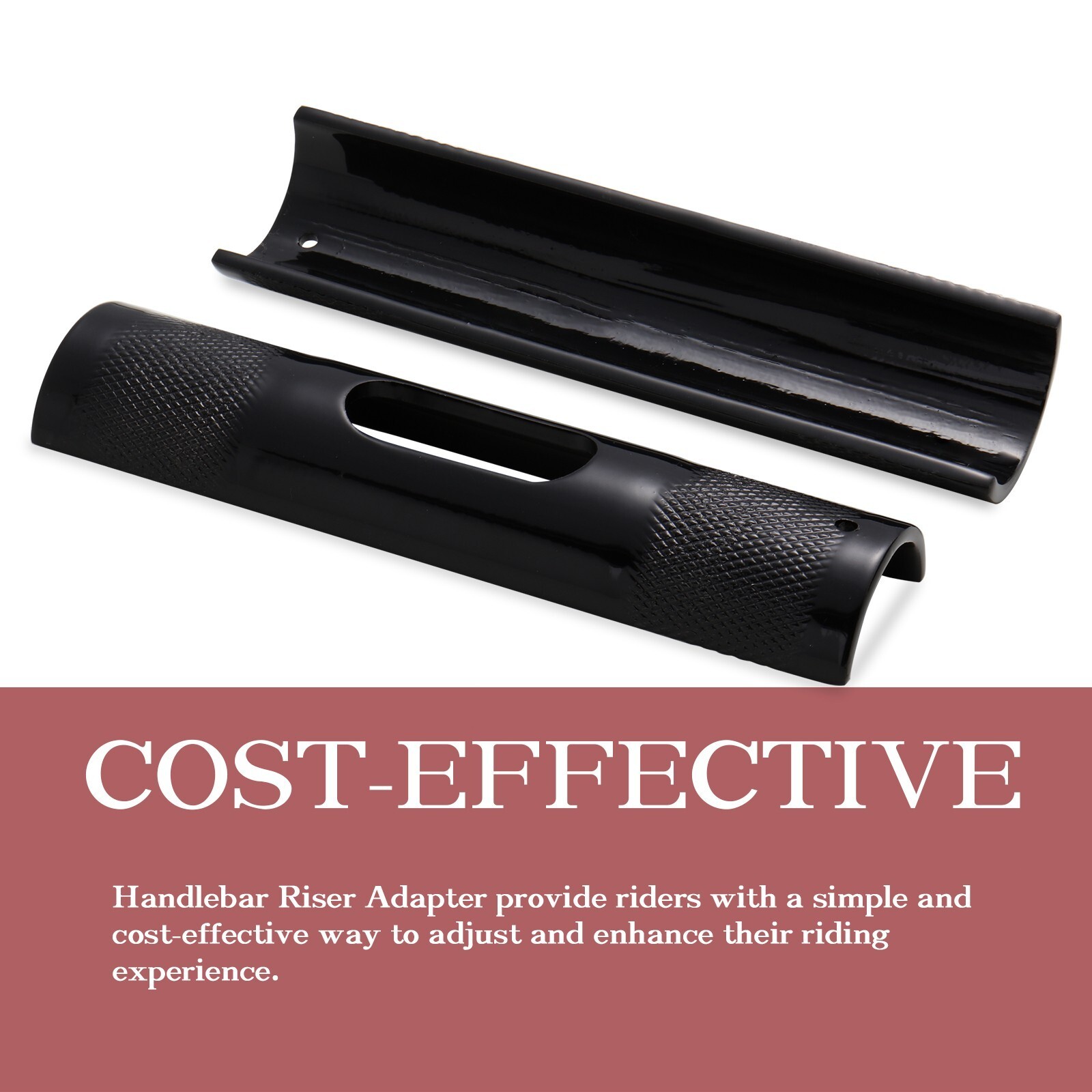 Motorcycle Handlebar Riser Adapter from 1″ to 1.25 in Handlebar Shim 2 Pcs