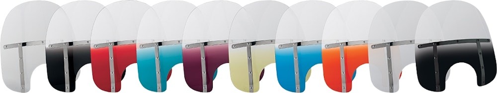 Memphis Shades MEM3620 17in. Memphis Fats Windshield 9in. Cutout