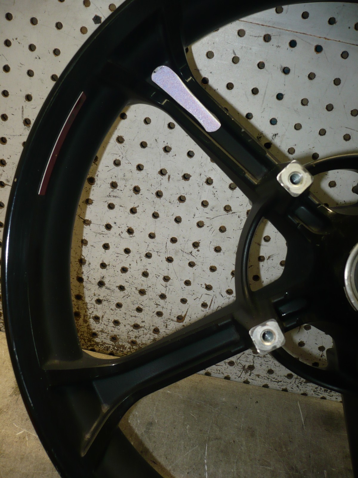 HD HARLEY 00 23 TOURING CVO TOMAHAWK FRONT WHEEL RIM 19X3.50 5 SPOKES