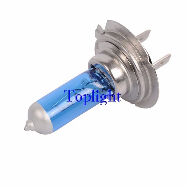 H7 White 5000K Xenon Halogen Headlight 55w Lamp Light Bulb For Bike
