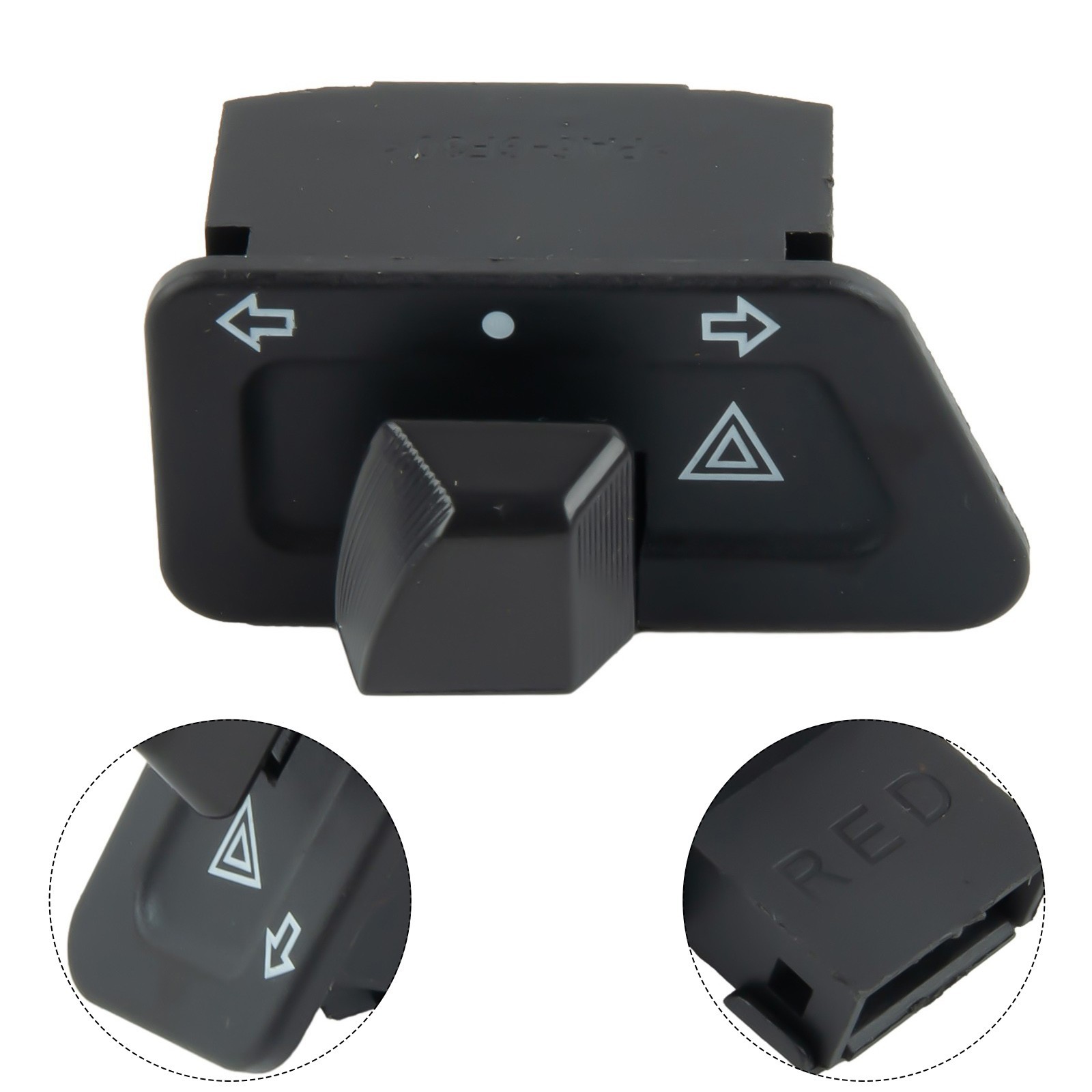 Brand New Switch Motorcycle Parts Plastic Nylon PA6 Double for flash Switch