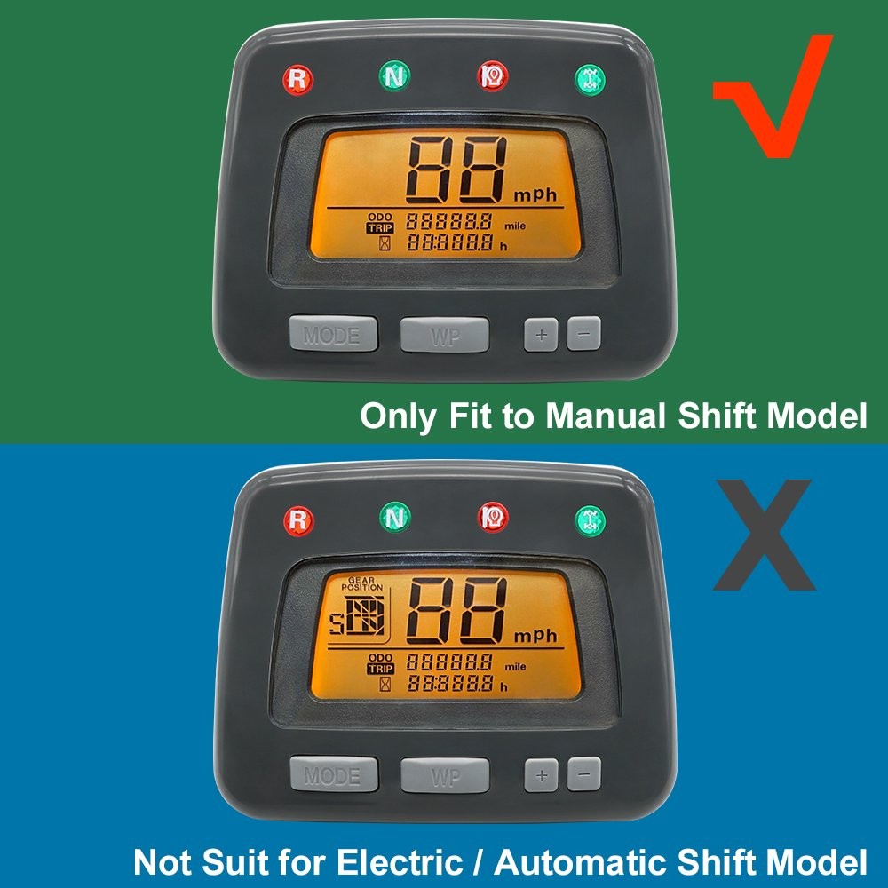 Display for Honda TRX450 FM FE Manual Shift Digital Speedometer 2002-2004