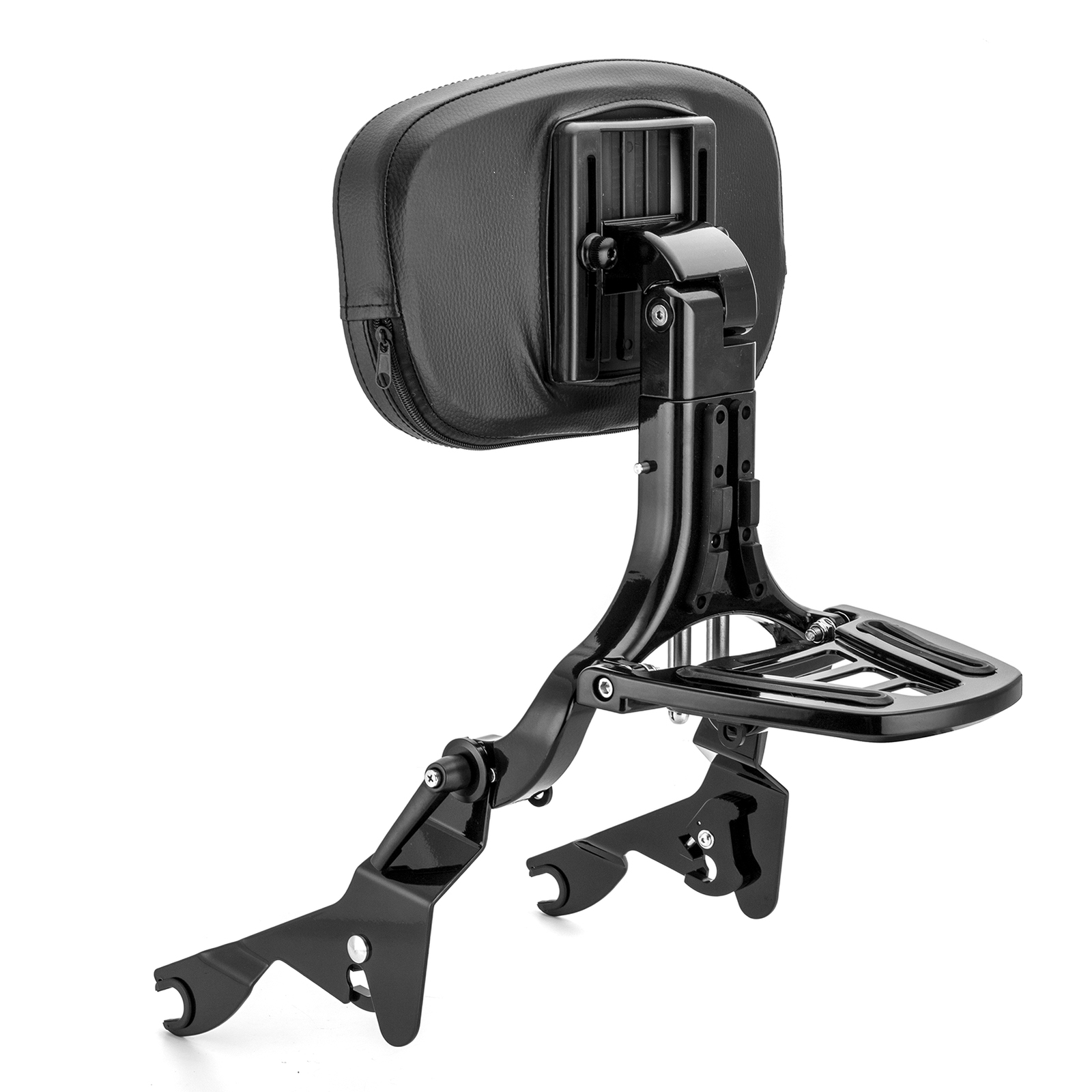 Quick Release Multi-Purpose Backrest Sissy Bar For Harley Electra Glide 09-24