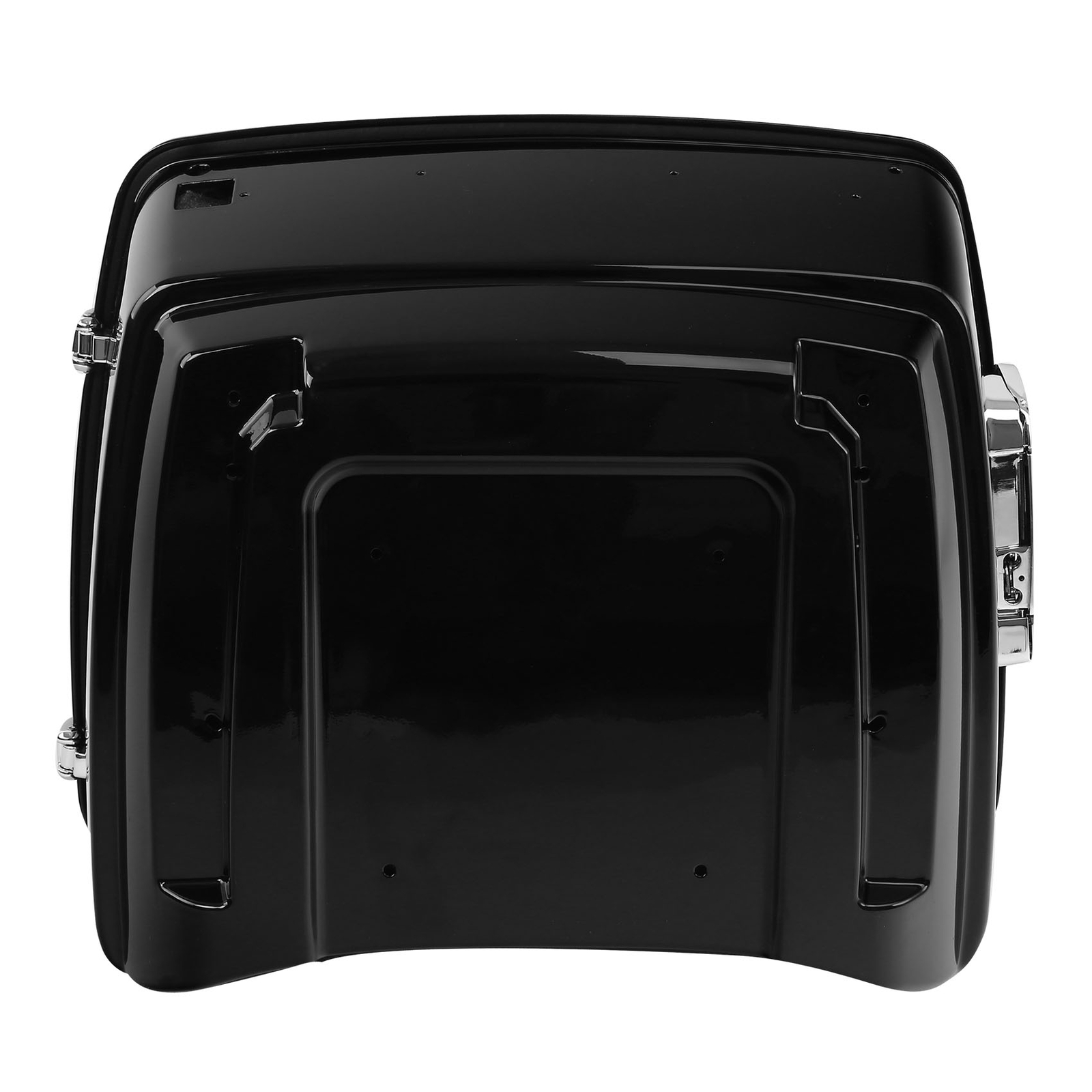 Vivid Black 13.7″ King Pack Trunk Fit For Harley Tour Pak Davidson Touring 14-24