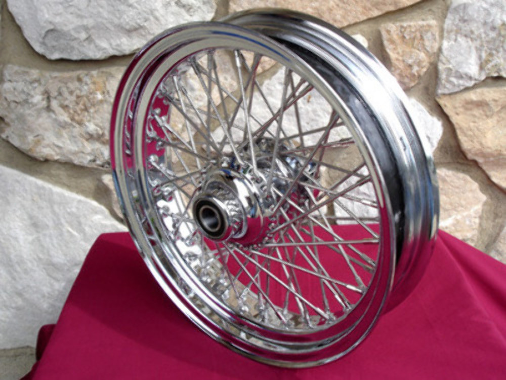 16″ X 3.5″ 60 SPOKE DNA FRONT WHEEL 2000-06 FOR HARLEY HERITAGE FAT BOY DELUXE