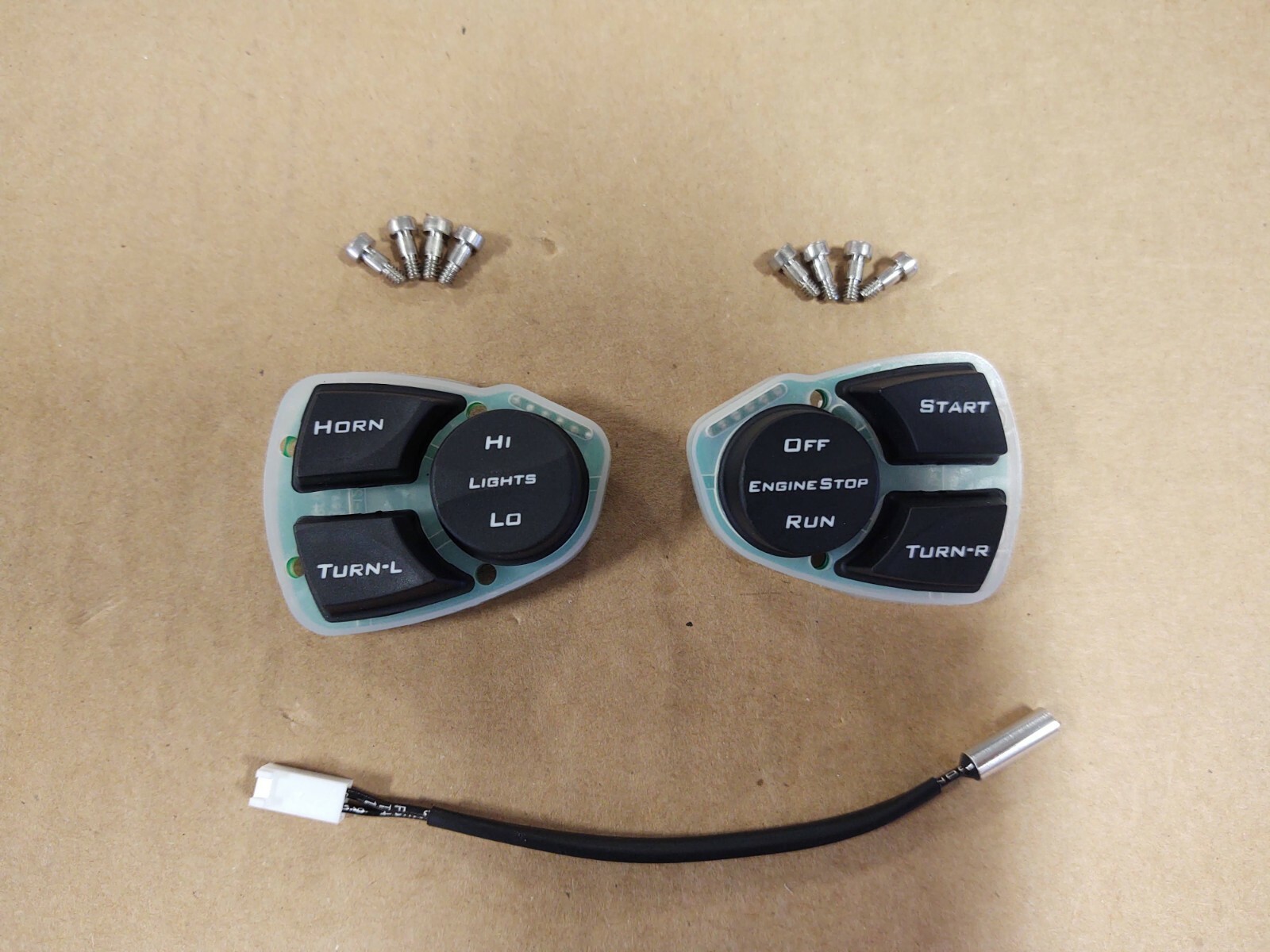 BIG DOG MOTORCYCLES PCB HAND CONTROL SWITCH SET OEM all 2004-11 ALL MODELS