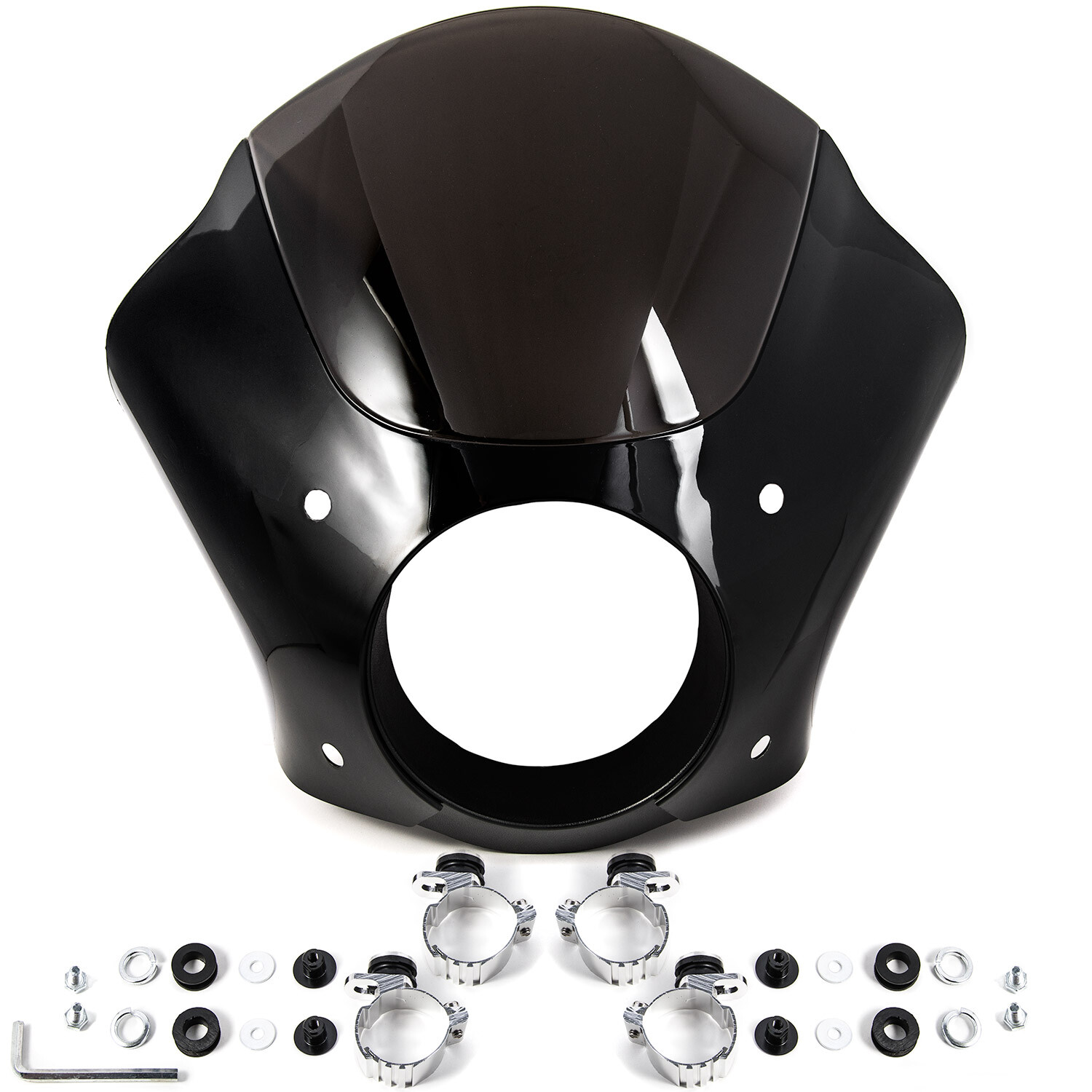 Smoke Fairing Kit Fork Mount For Harley Davidson Street 750 XG750 2015-2018