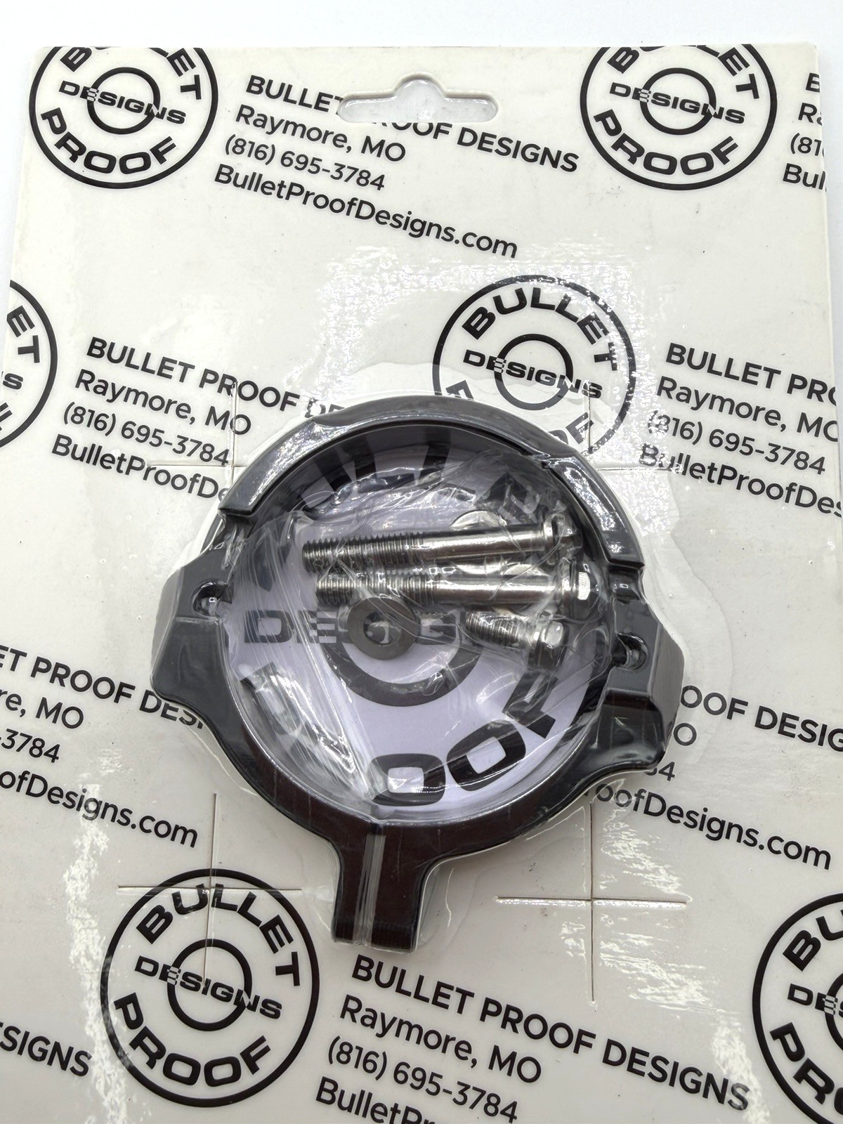 Bullet Proof Designs Exhaust Flange Guard Black BPD-PCG-17