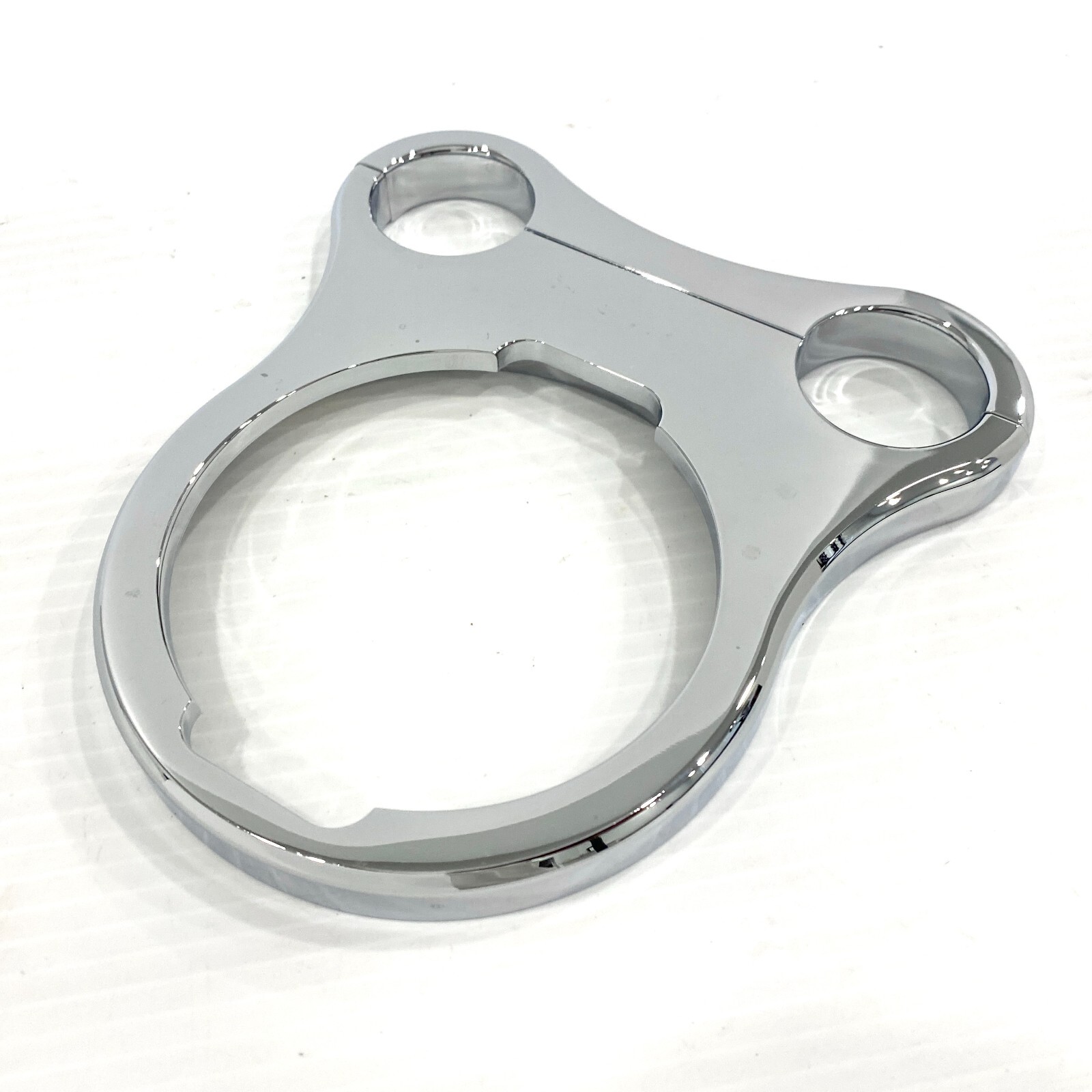 Big Buffalo Chrome Billet 3.5 Inch Speedometer Tachometer Gauge Housing Harley
