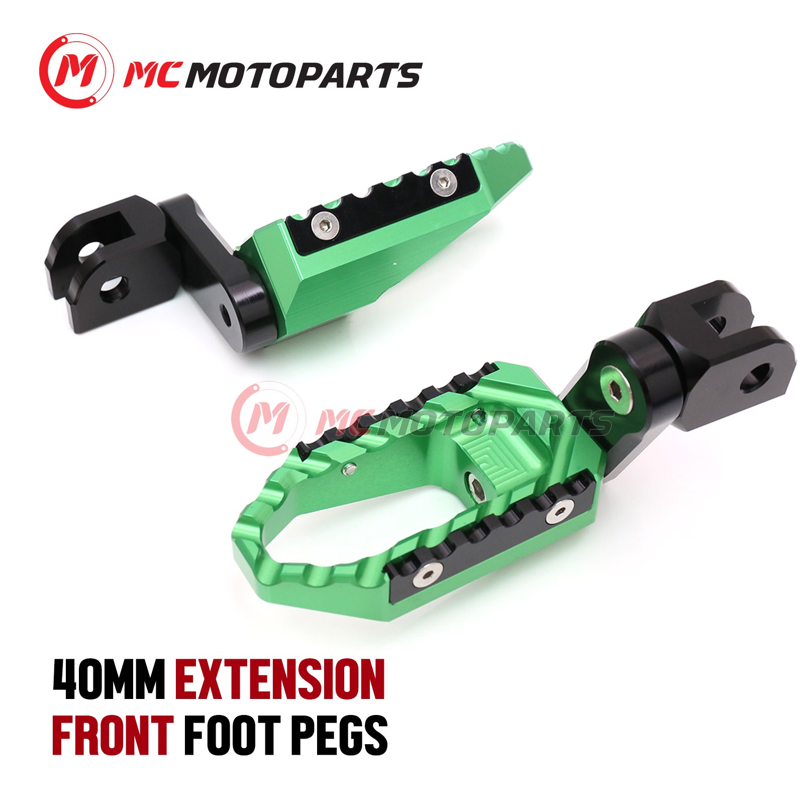 For Ducati Hypermotard 1100 /S/EVO 2008-2014 1.5in Lowering Rider Wide Foot Pegs