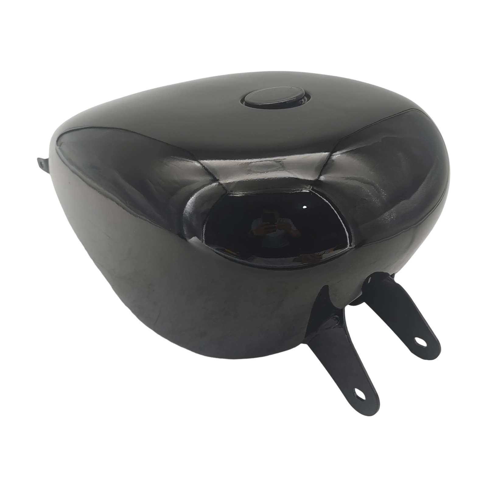 Vivid Black 3.7gal. Gas Fuel Tank Fit For Harley Sportster 883 XL 1200 04-06