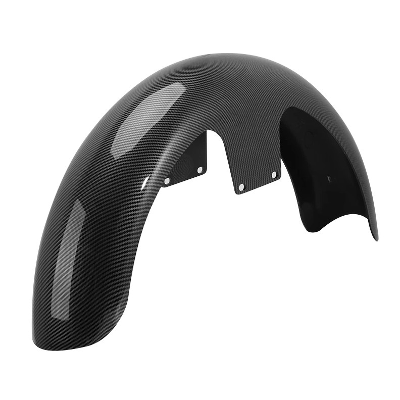 ABS 21”Carbon Fiber Front Fender For Harley Touring Road King Road Glide Bagger