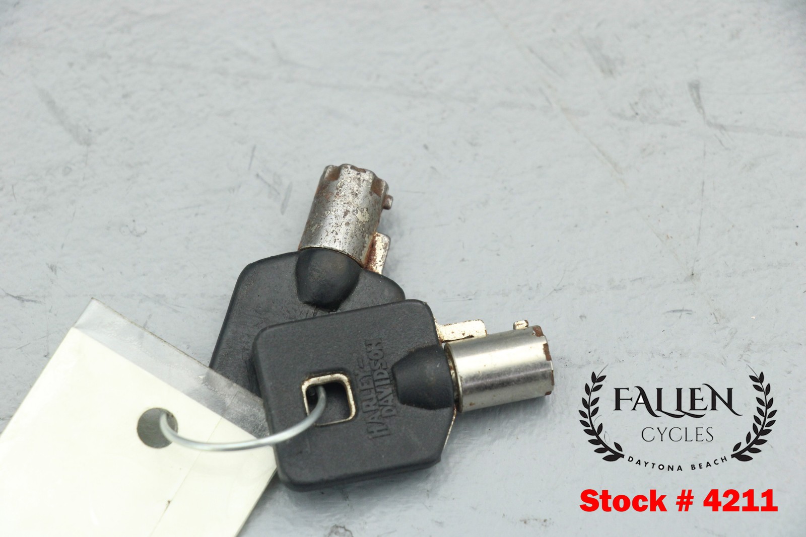 2000 Harley Softail Ignition Switch Knob + 2 KEYS 71450-04 VIDEO #4211
