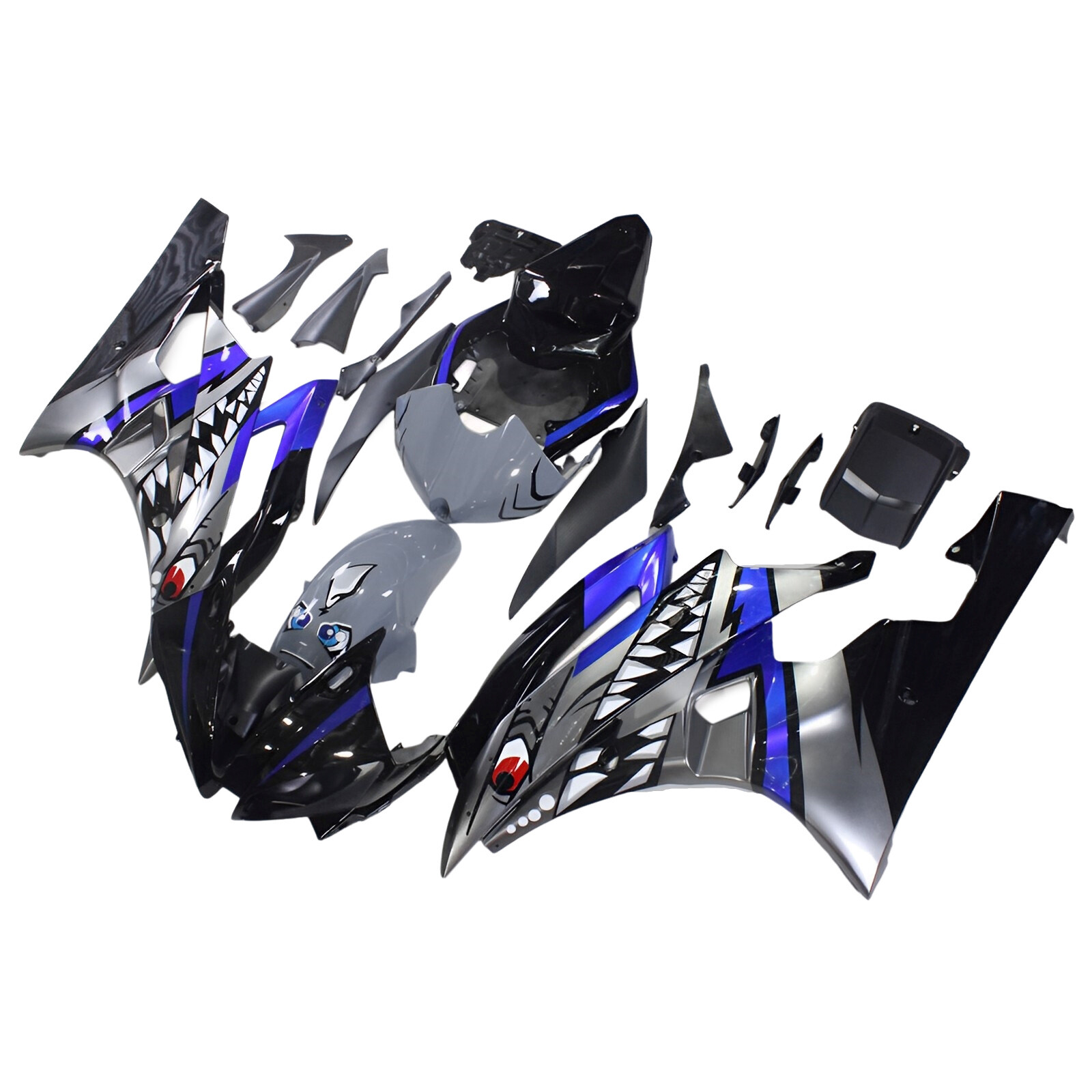 Full Bodywork For Yamaha YZF600 R6 2006 2007 yzf r6 06 07 ABS Plastic Fairings