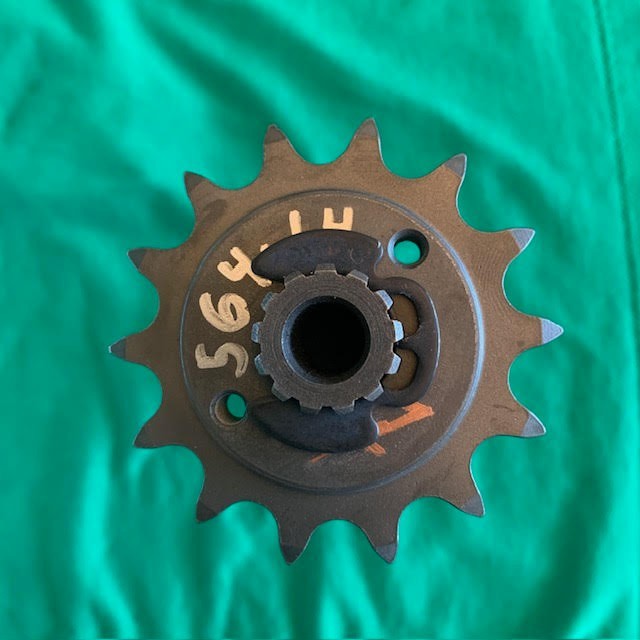 Honda XR650L 14T DOUPLE LIFE MAX CONTACT FRITZCO FRONT SPROCKET