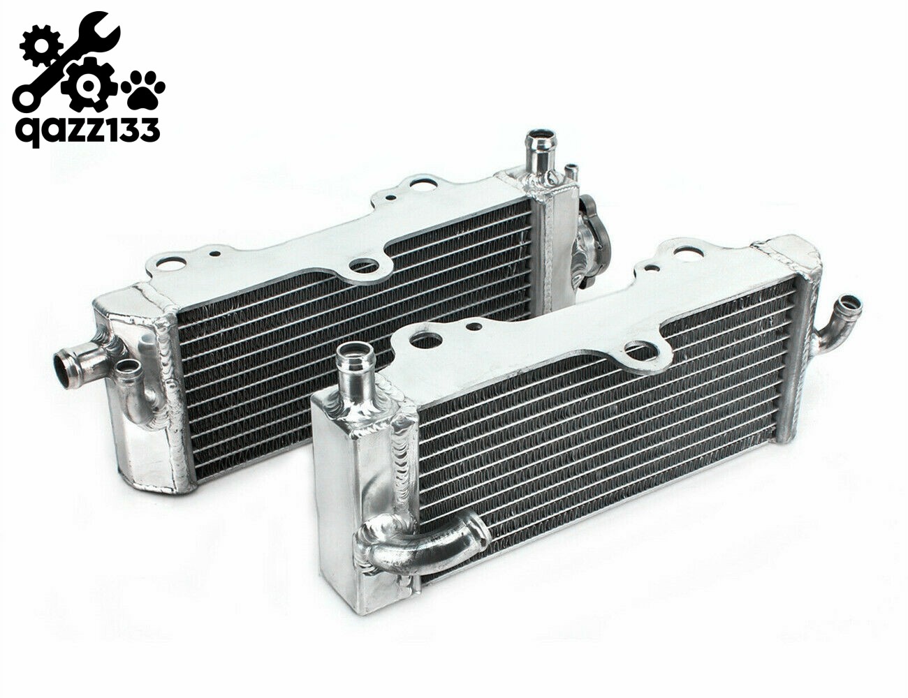 L+R For Yamaha YZ125 YZ 125 1996-2001 2000 1999 1998 1997 All Aluminum Radiator