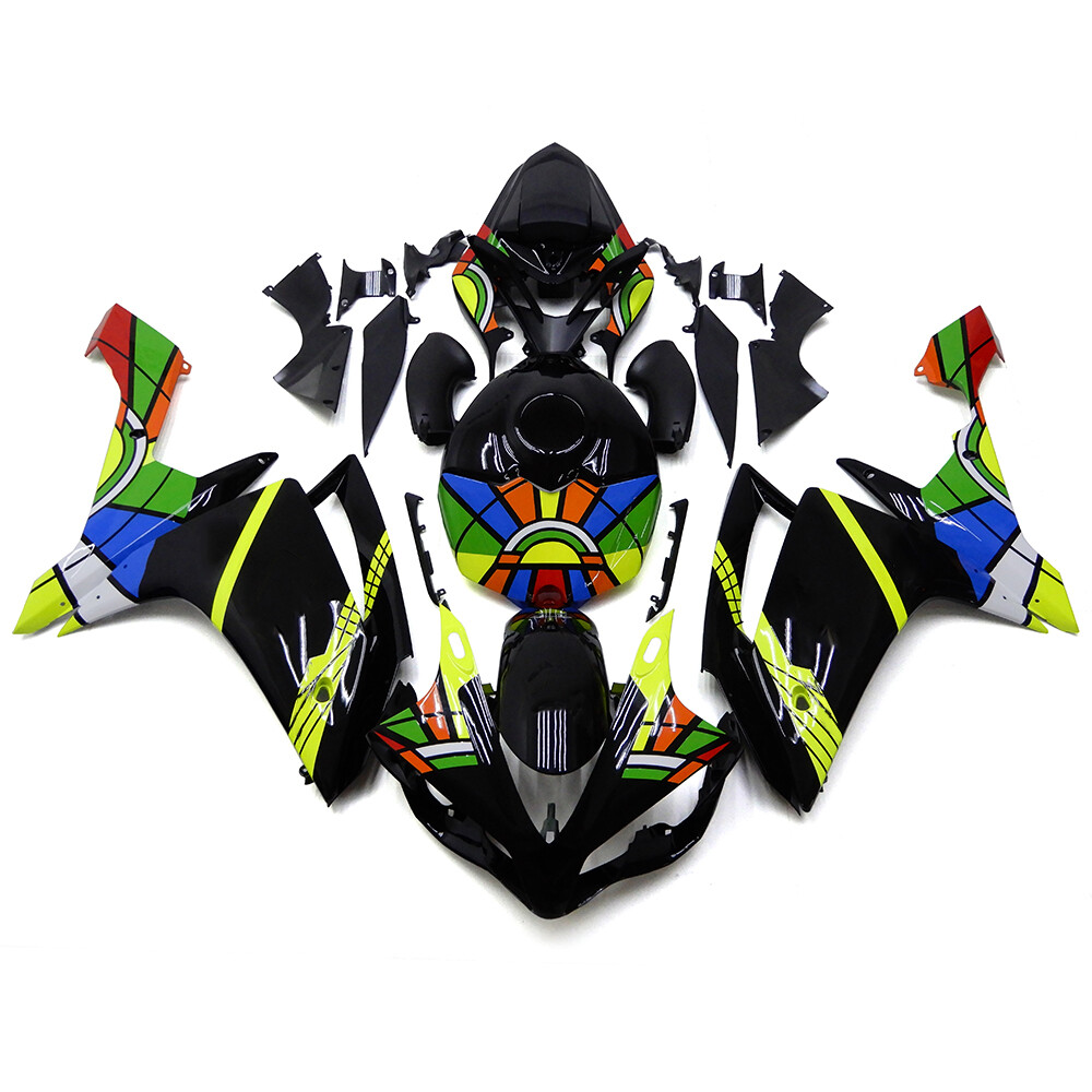 ABS Motorcycle Plastics Bodywork Fairings For Yamaha YZF R1 2007 2008 YZF1000 R1