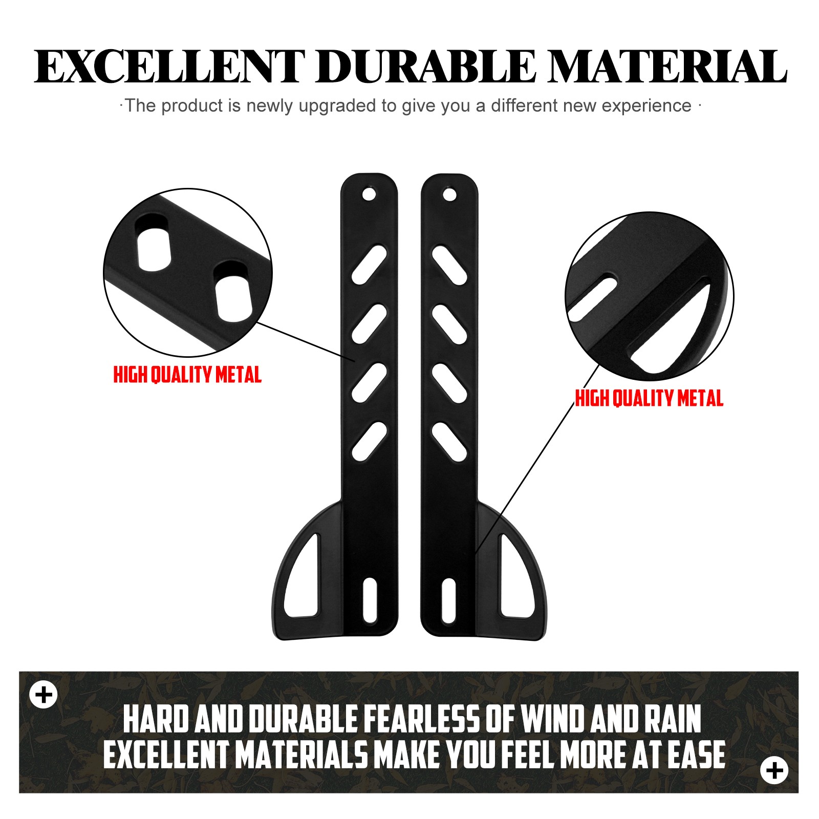 Motorcycle Front Tie-Down Fork Brackets For Harley Softail Breakout Fatboy 00-24