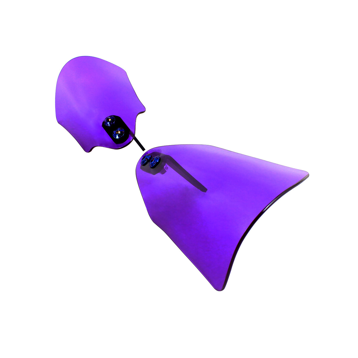 Purple Hand Guard Shield for Harley Softail Breakout Street Fat Bob Low Rider ST